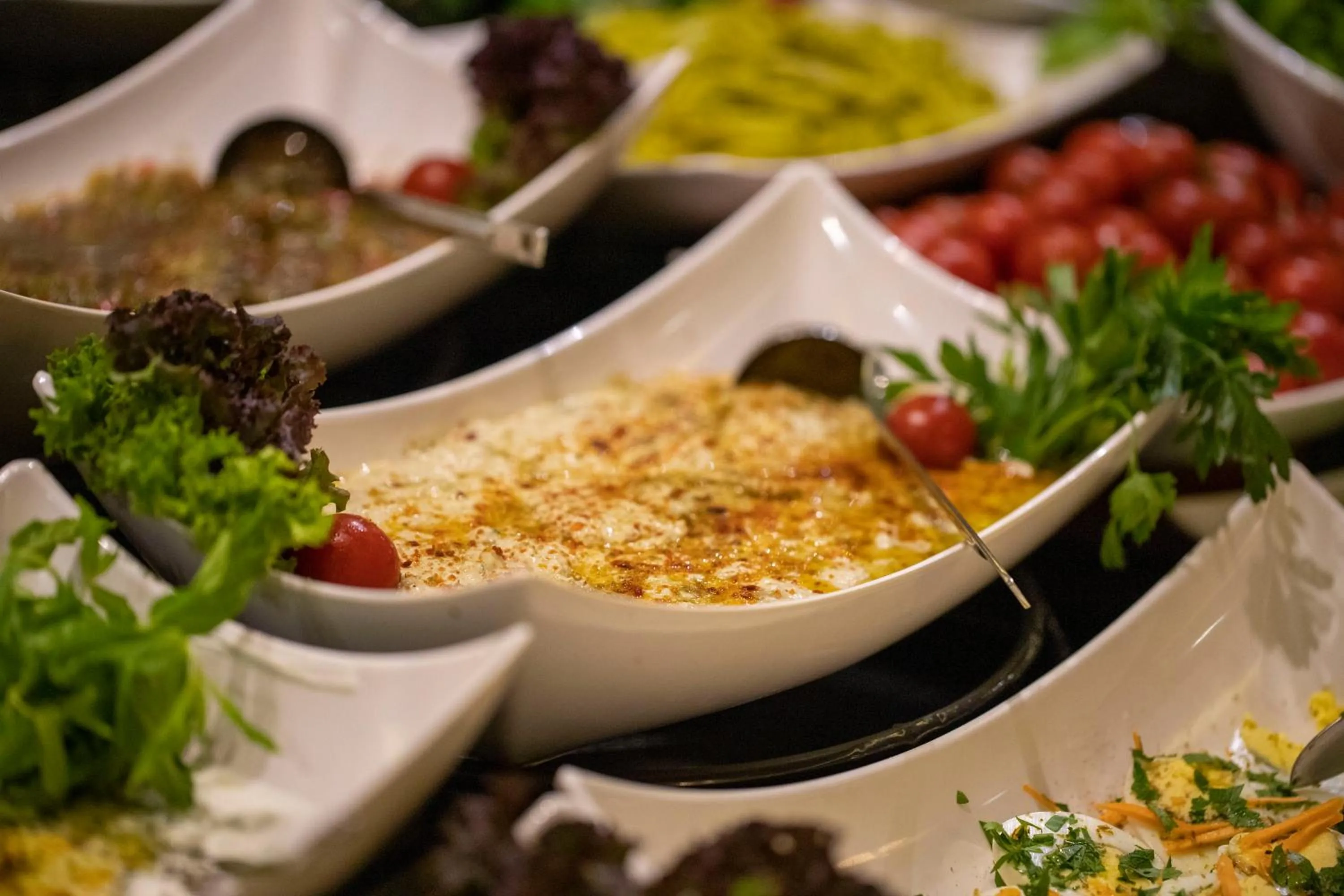 Buffet breakfast in BEST GARDEN HOTEL