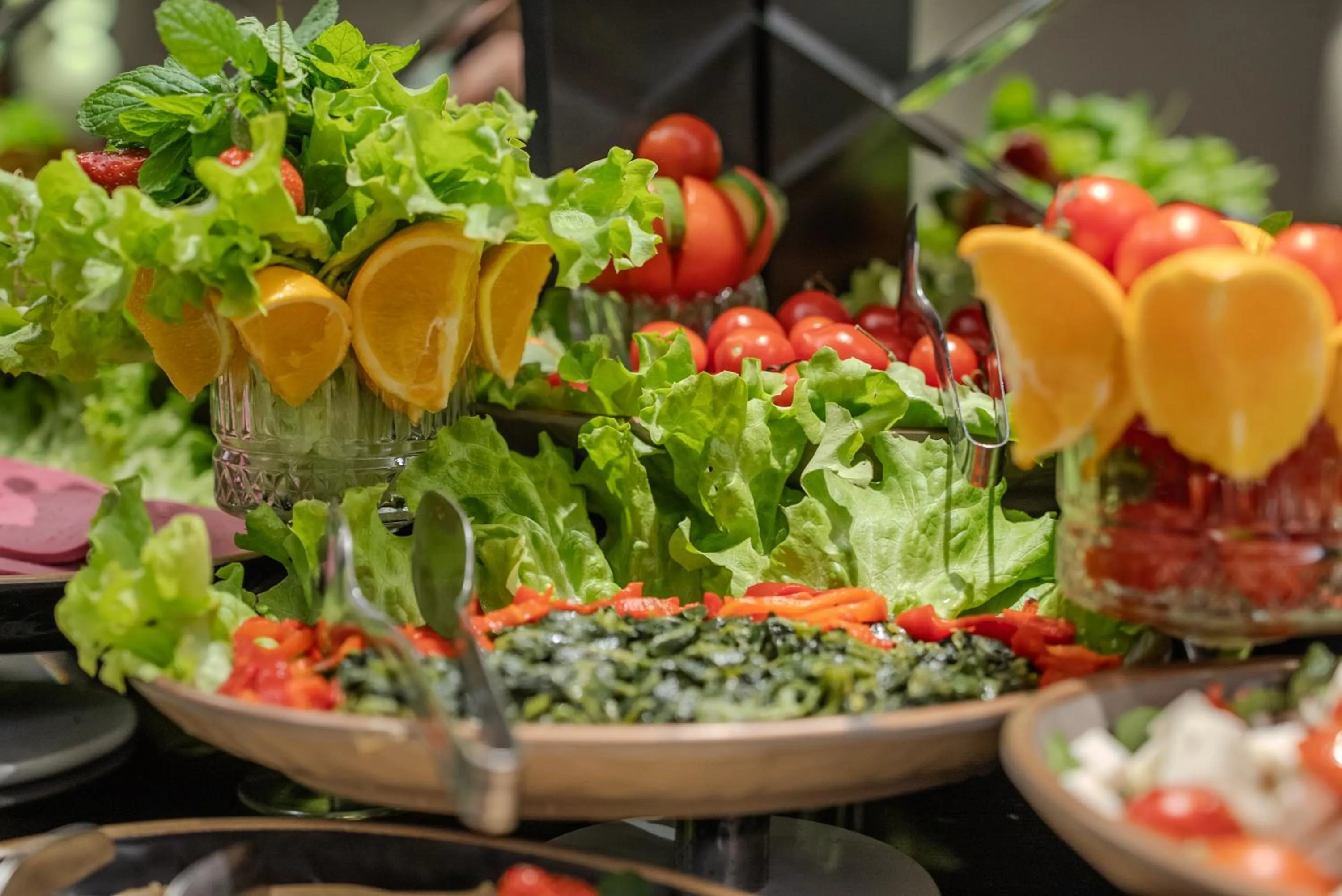 Buffet breakfast in BEST GARDEN HOTEL