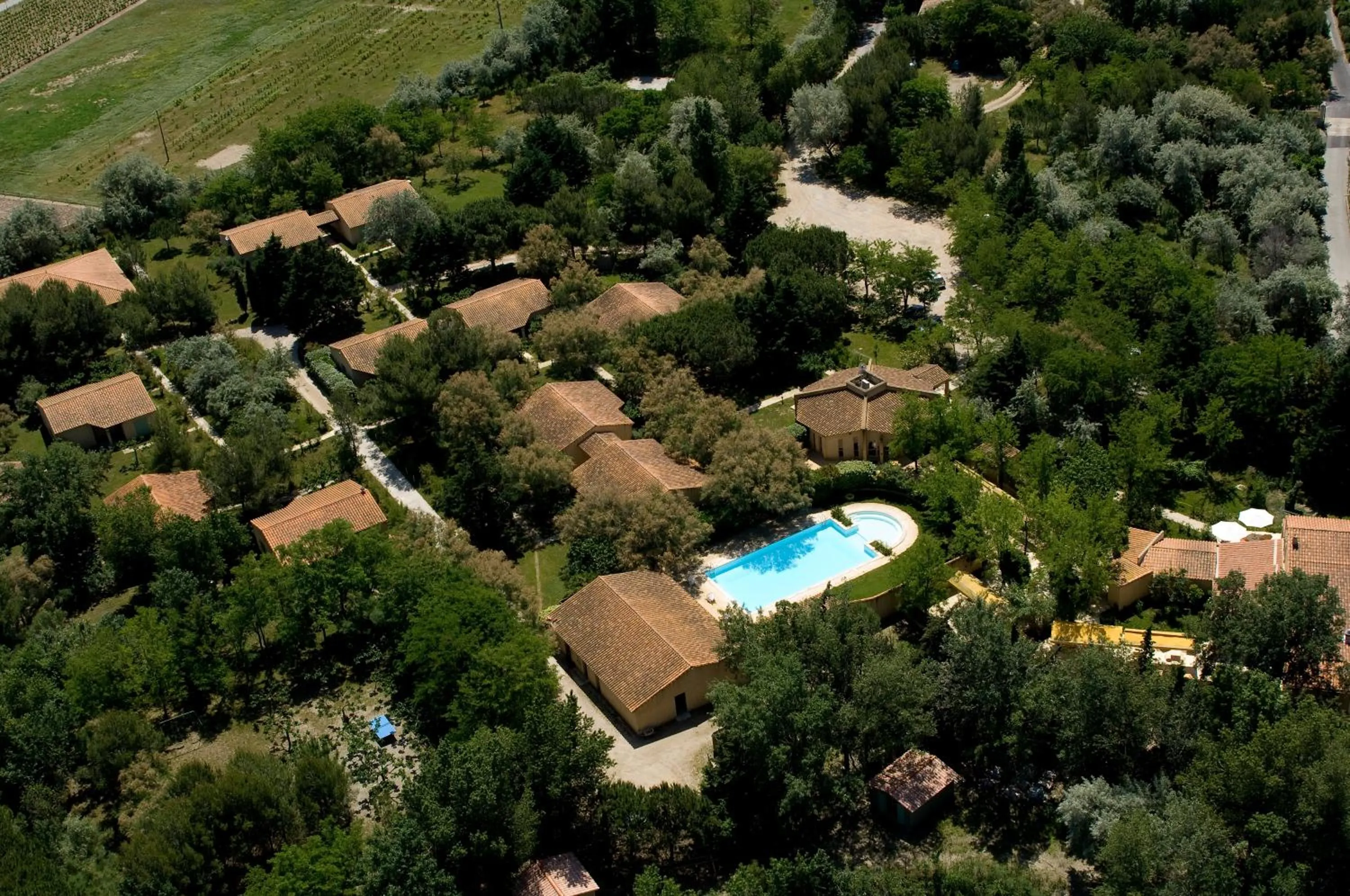 Bird's eye view in Le Mas Des Sables