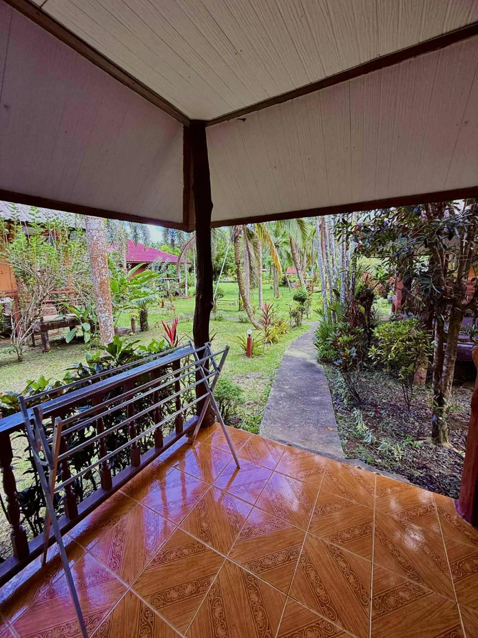 Patio in Khao Sok Nung House