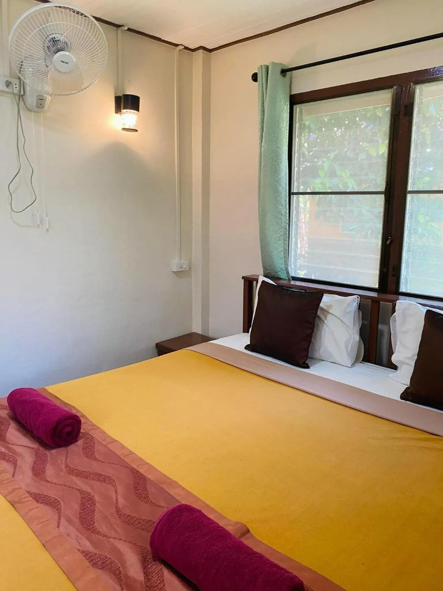 Bed in Khao Sok Nung House Bed in Khao Sok Nung House