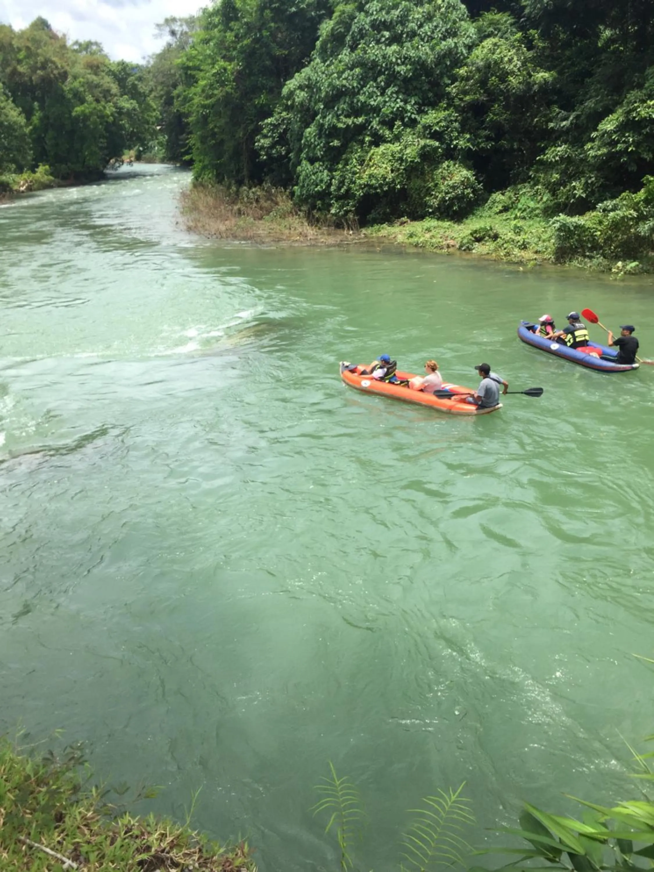 Canoeing in Khao Sok Nung House