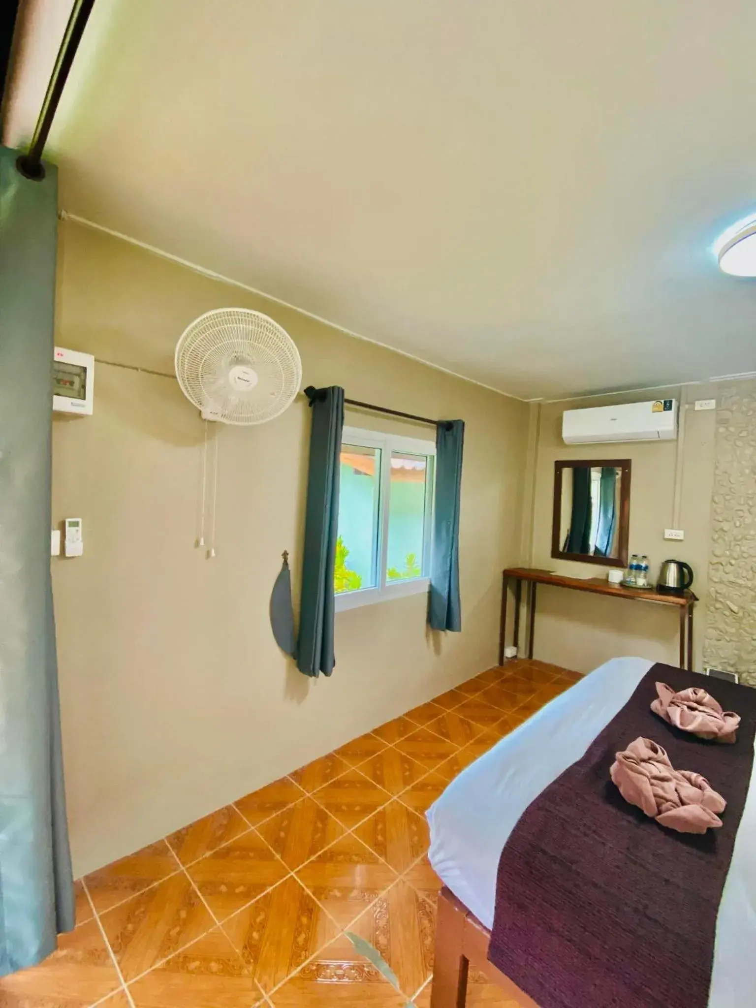 Bed in Khao Sok Nung House Bed in Khao Sok Nung House