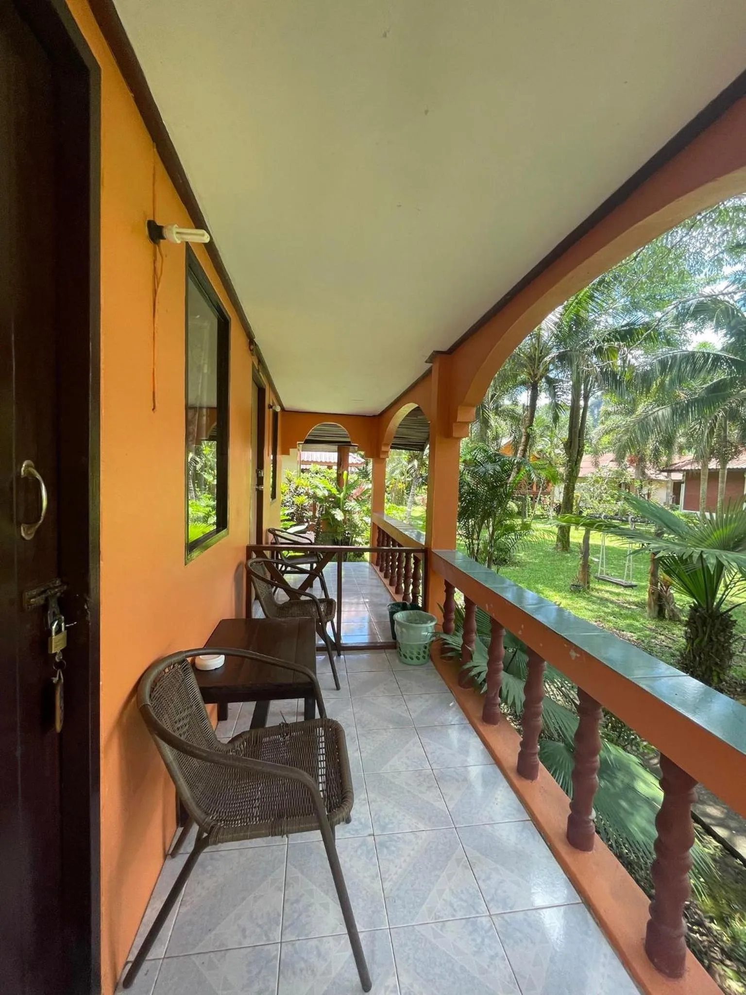 Facade/entrance in Khao Sok Nung House