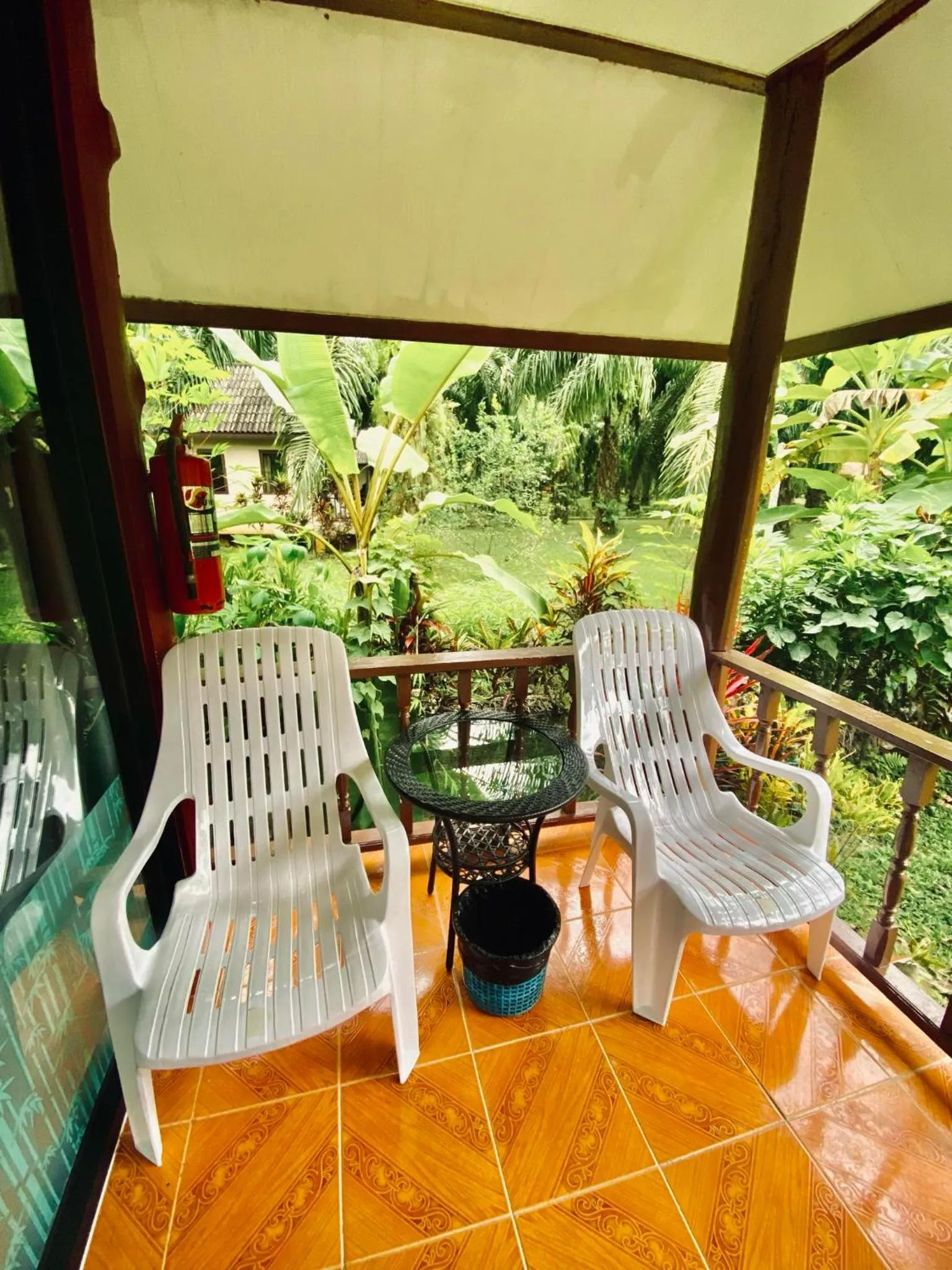 Patio in Khao Sok Nung House