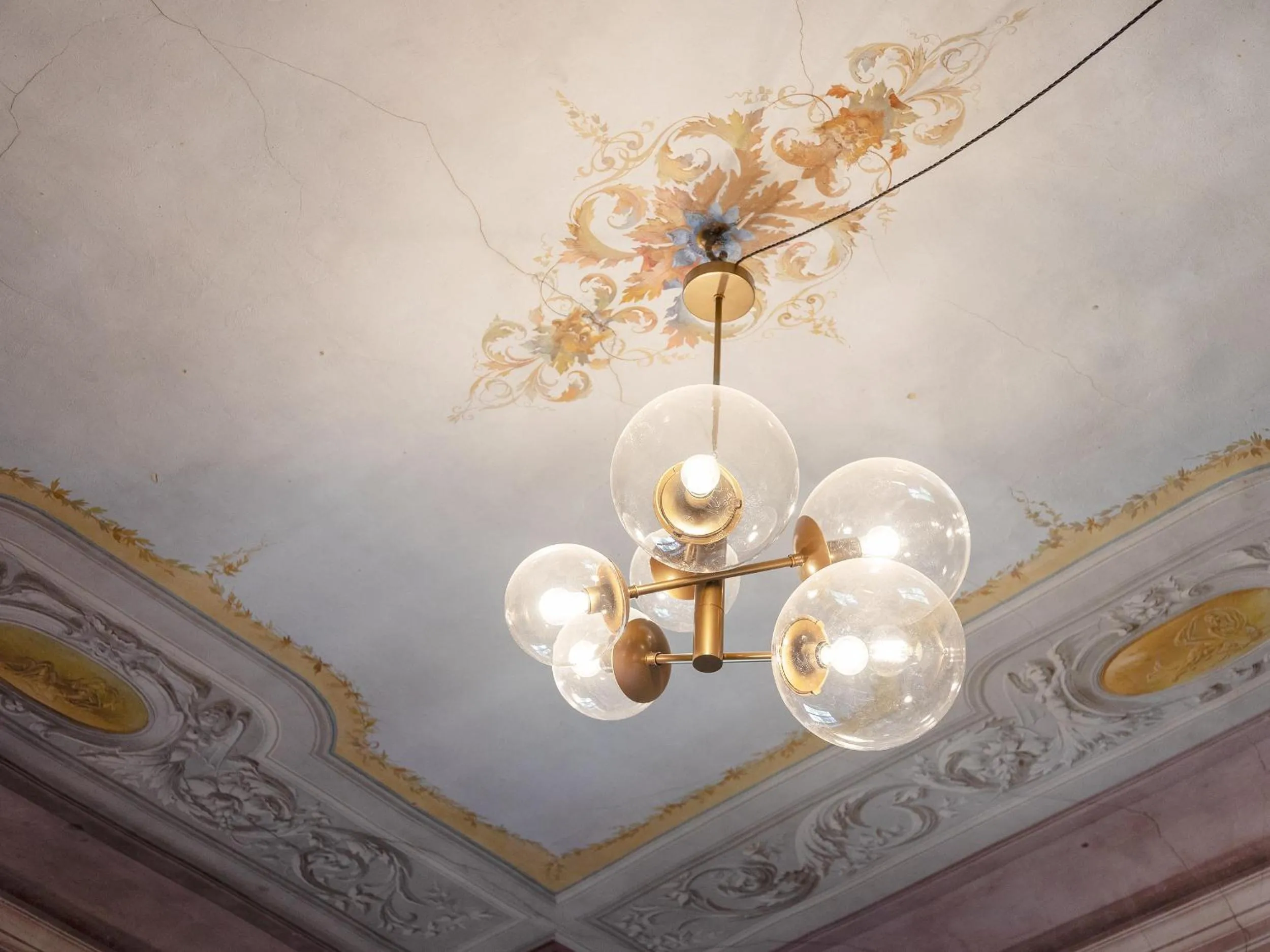 Decorative detail in B&B Stupido Hotel