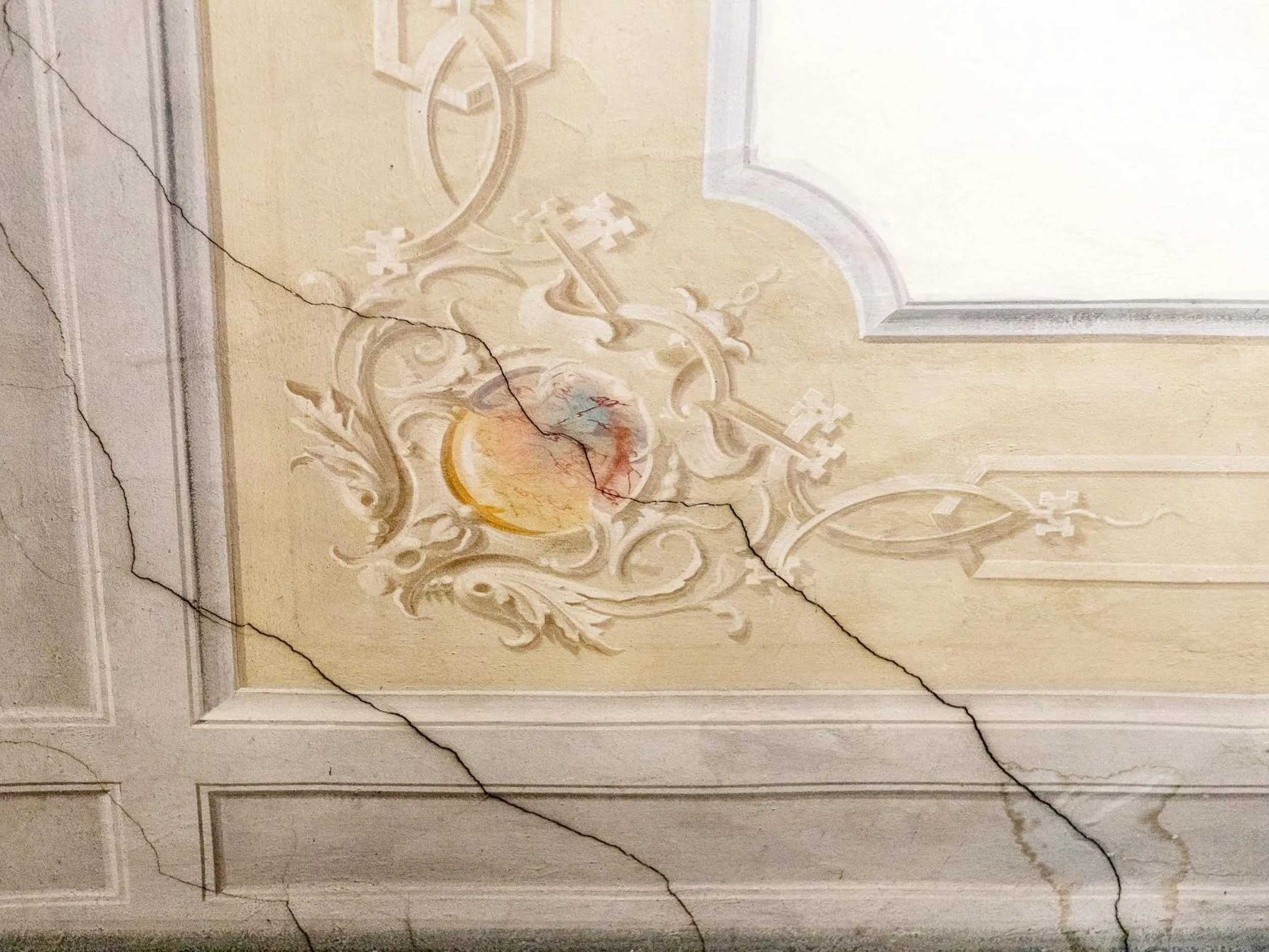 Decorative detail in B&B Stupido Hotel