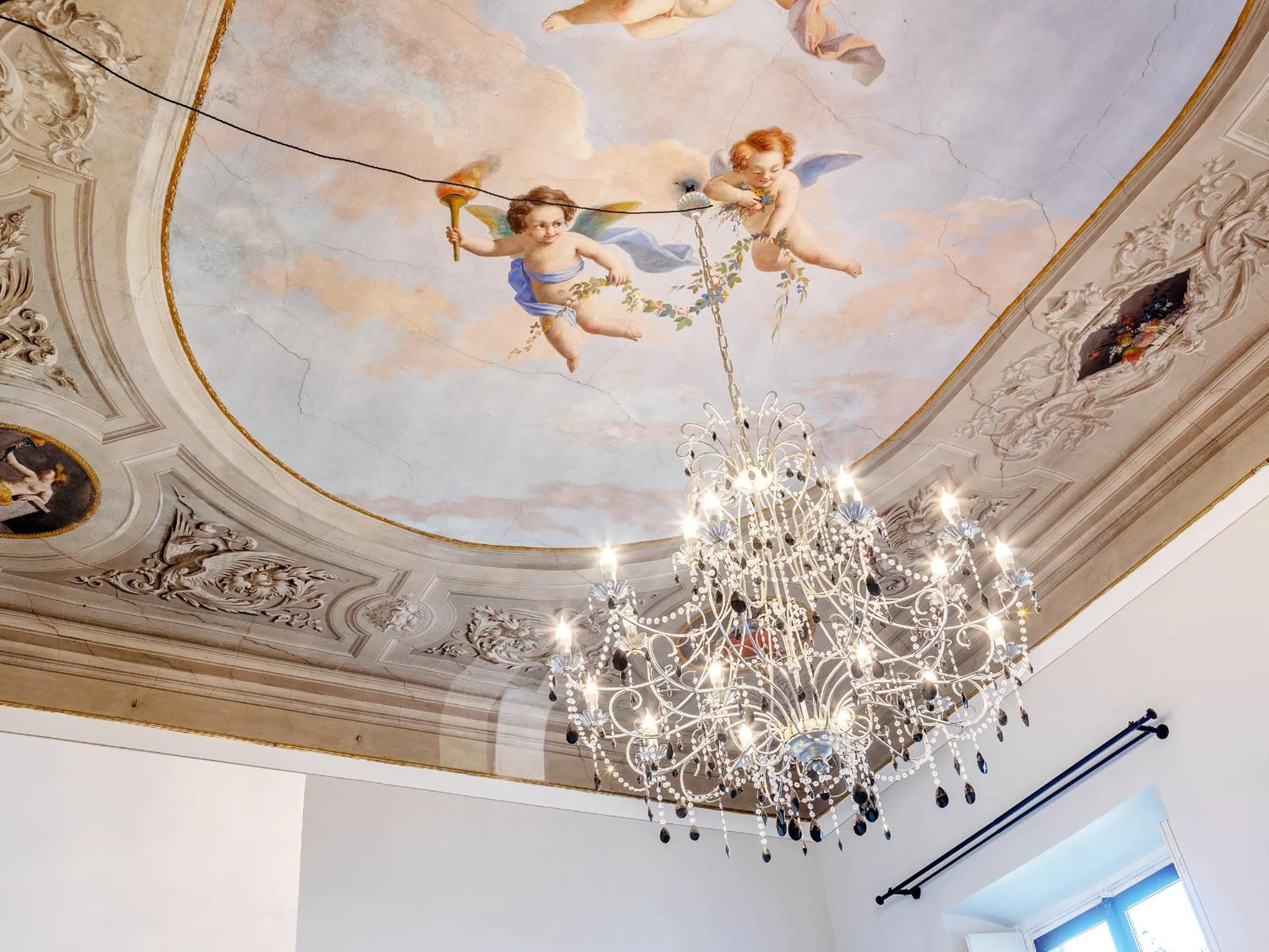 Decorative detail in B&B Stupido Hotel