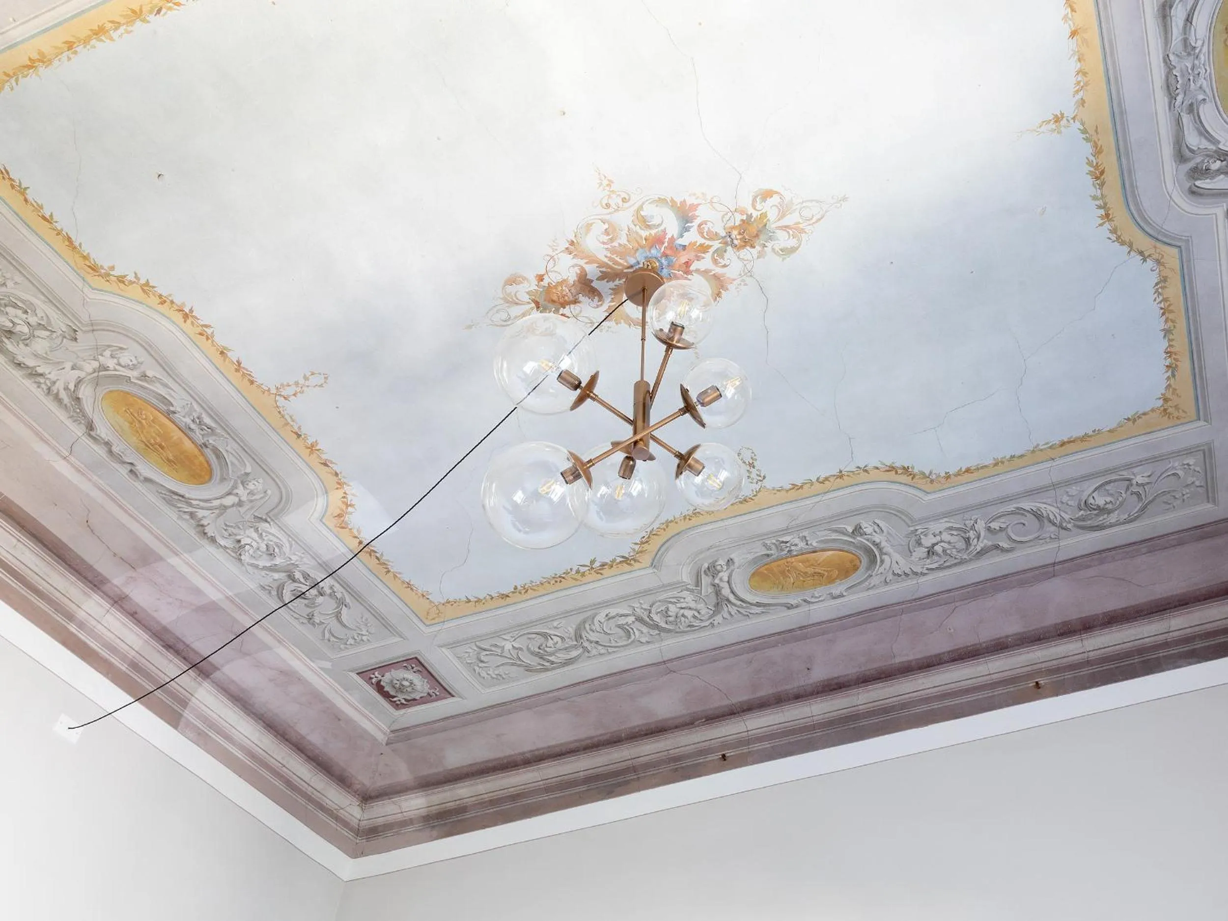 Decorative detail in B&B Stupido Hotel