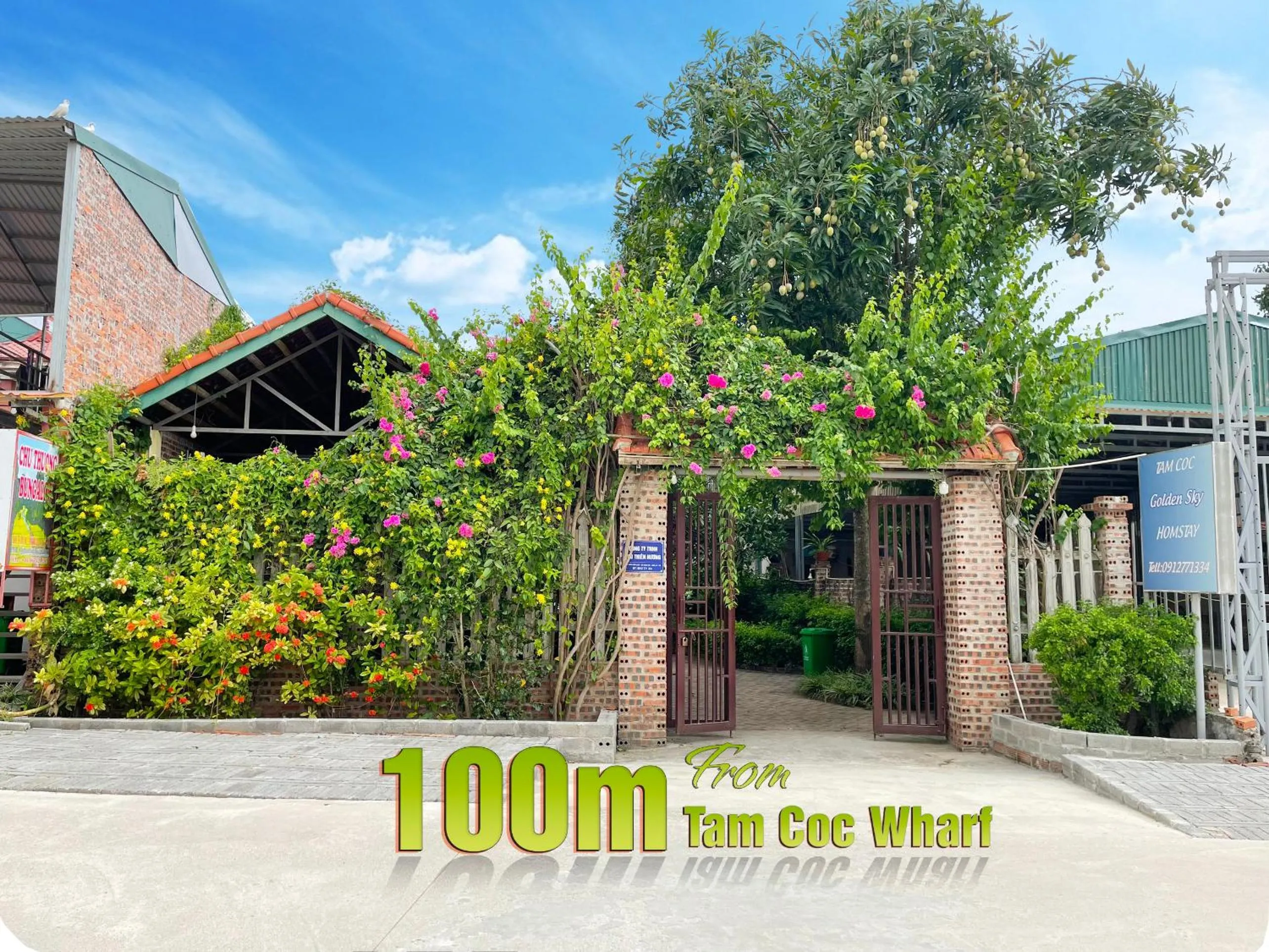 Day in Tam Coc Golden Sky Homestay