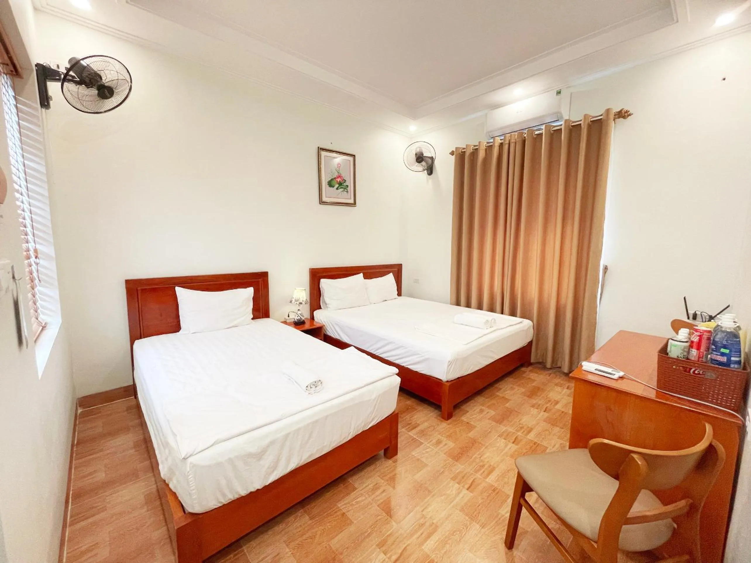 Bed in Tam Coc Golden Sky Homestay