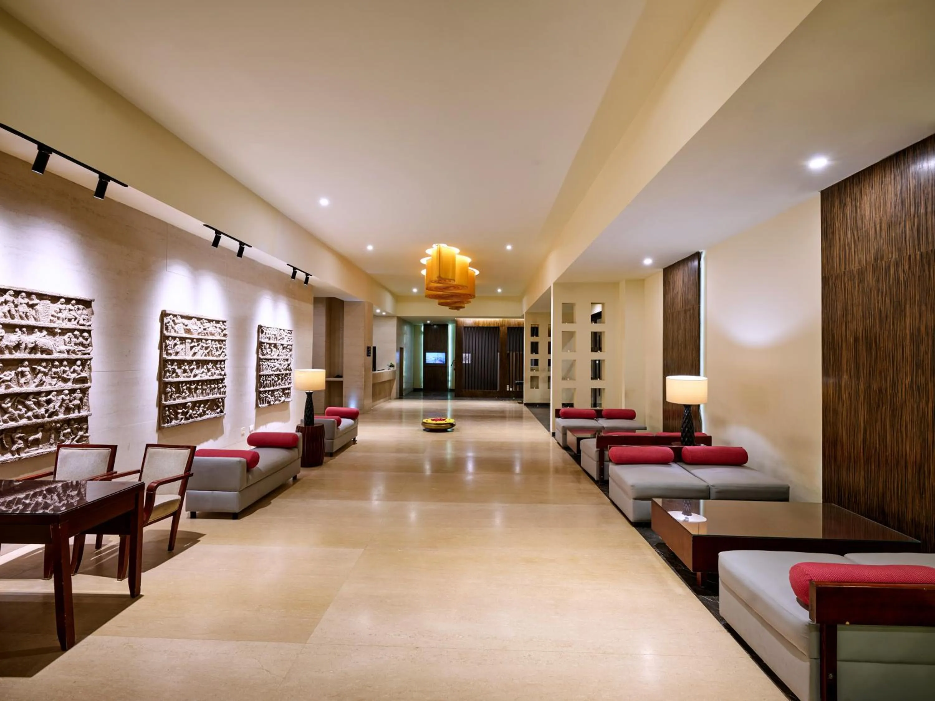 Lobby or reception in Daiwik Hotels Rameswaram