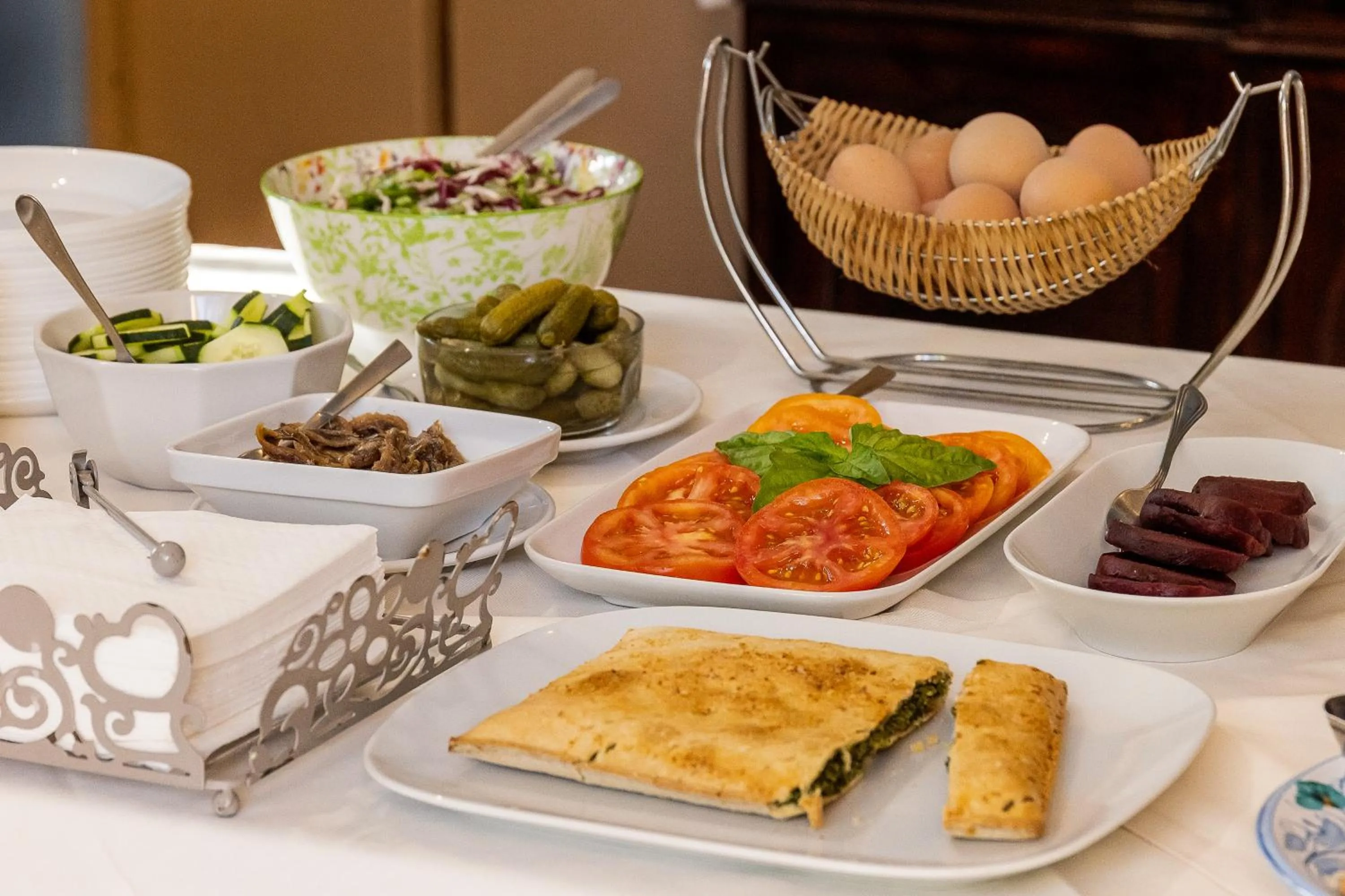 Breakfast in Villa Trigona