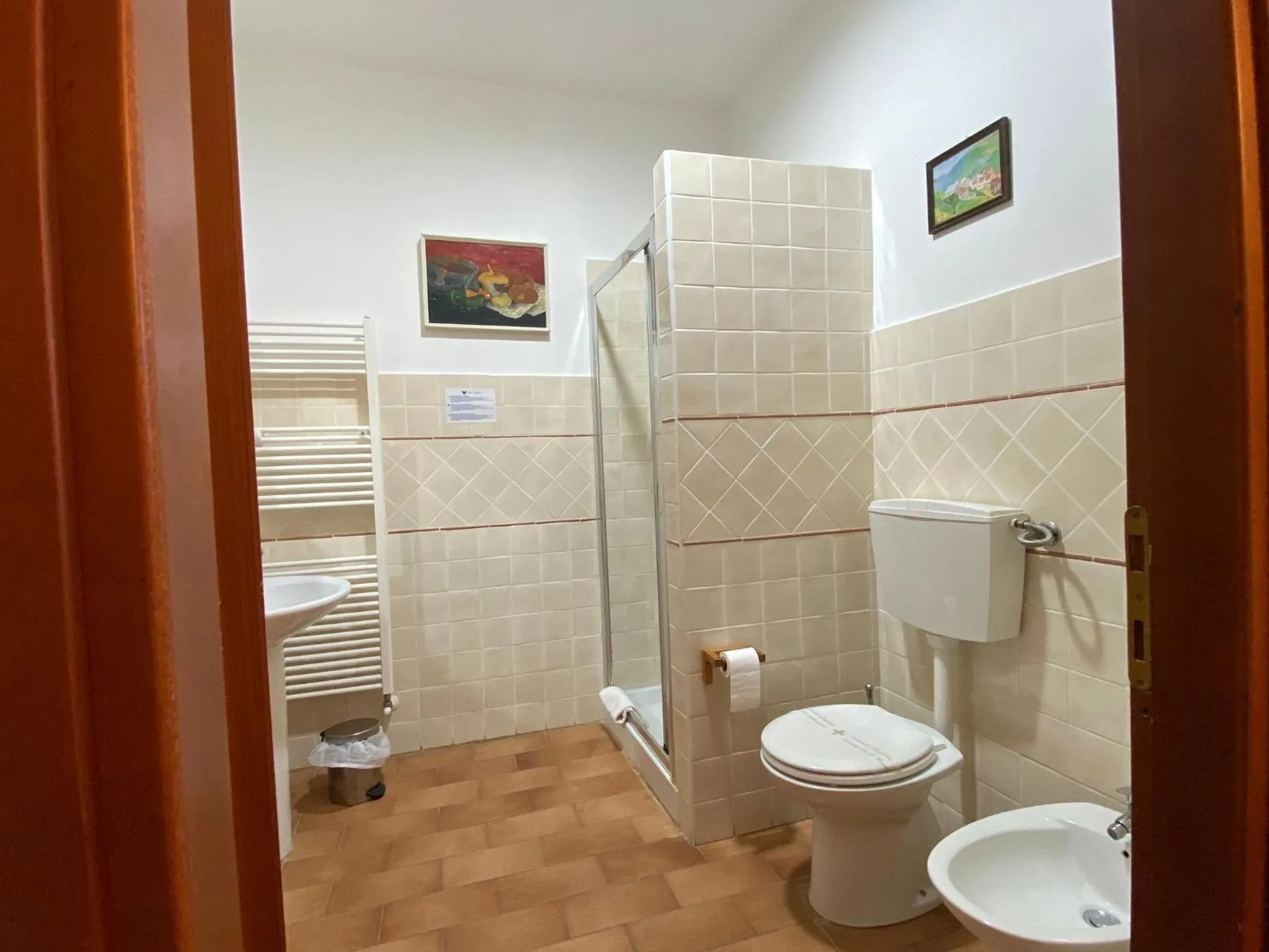 Shower in Villa Trigona