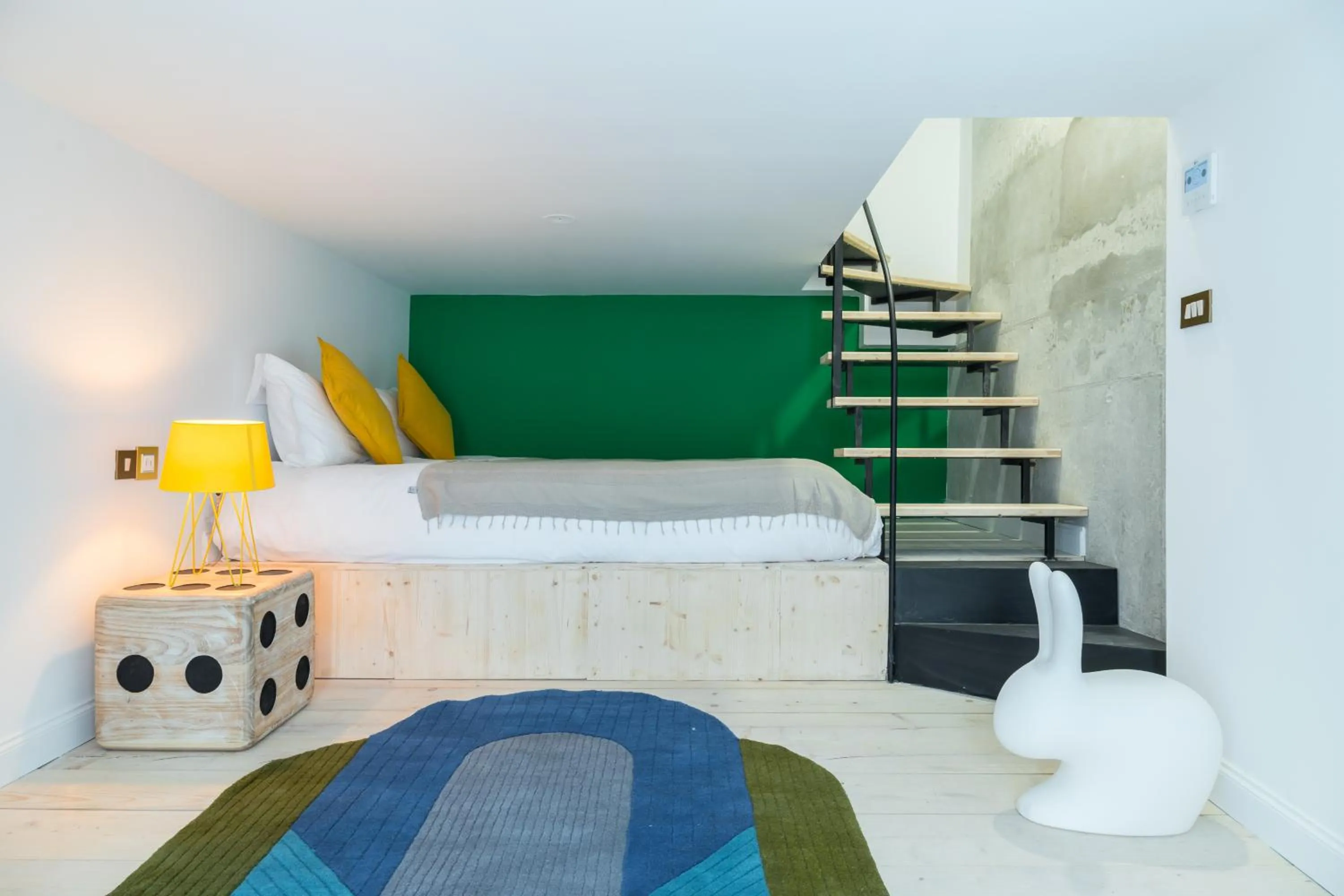 Bed in L'Abeille - Boutique Apartments