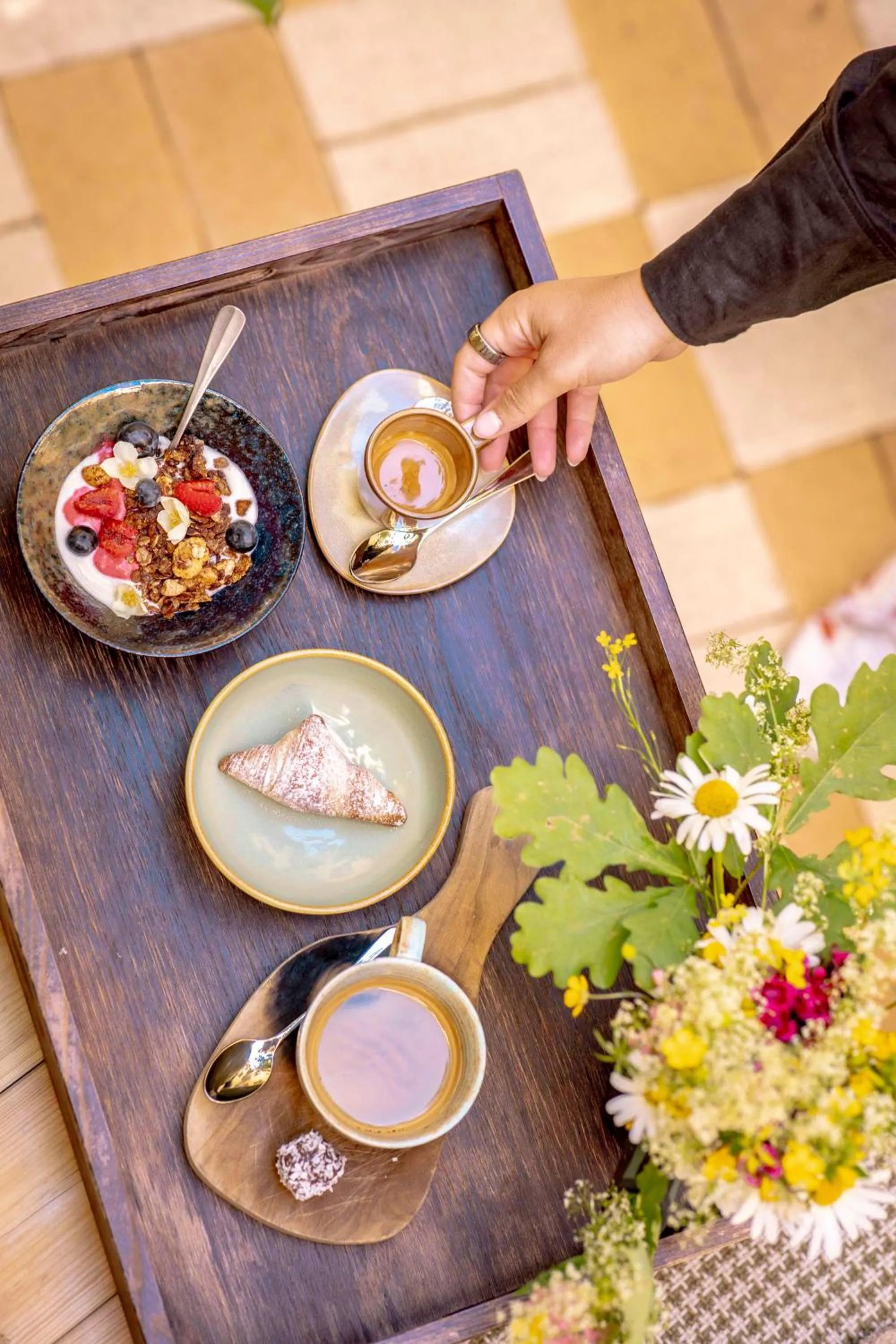 Food and drinks in Hotel Frantz, WorldHotels Crafted