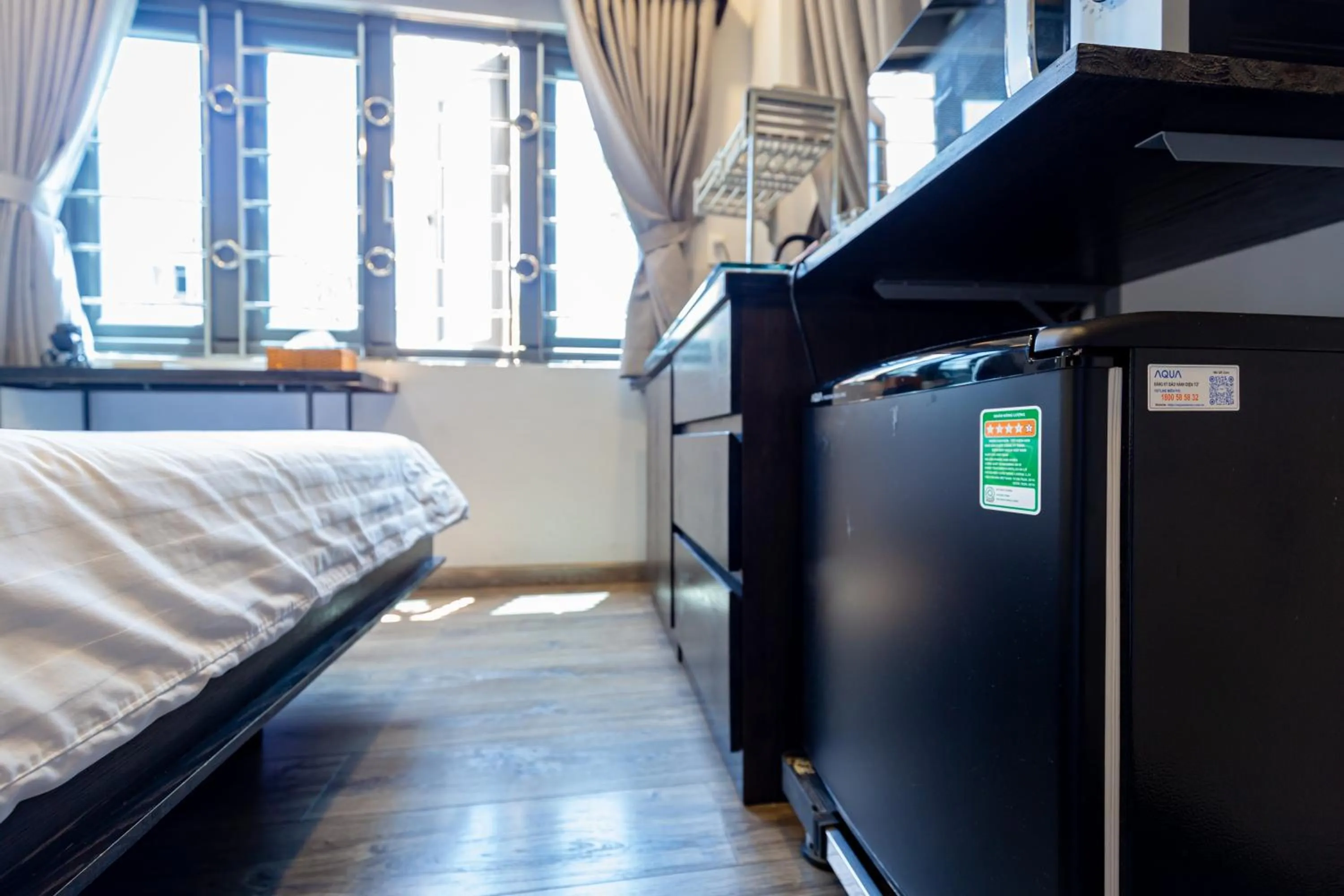 Area and facilities, Bed in Brand New Cozy Home in D1 wBalcony