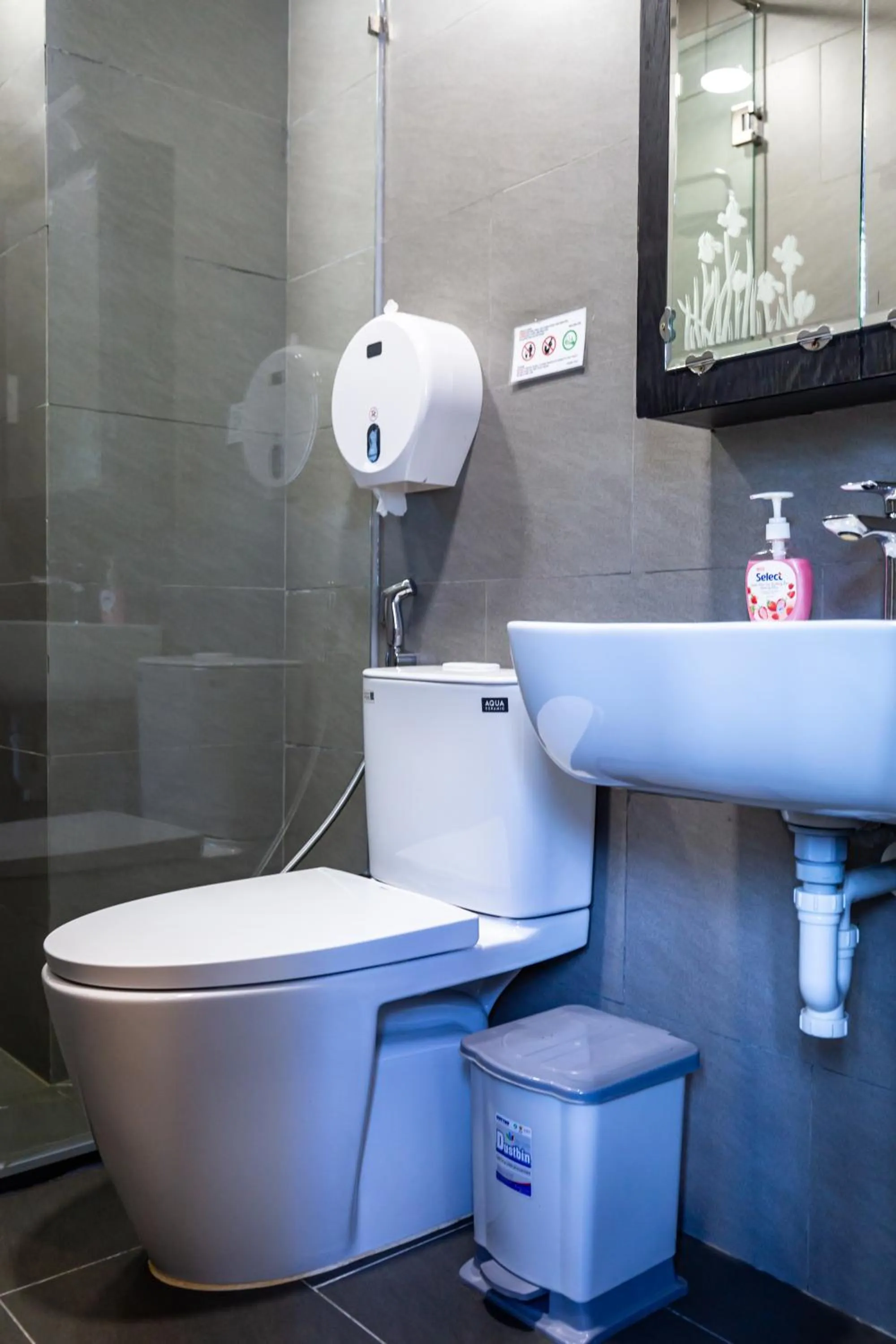 Shower in Brand New Cozy Home in D1 wBalcony