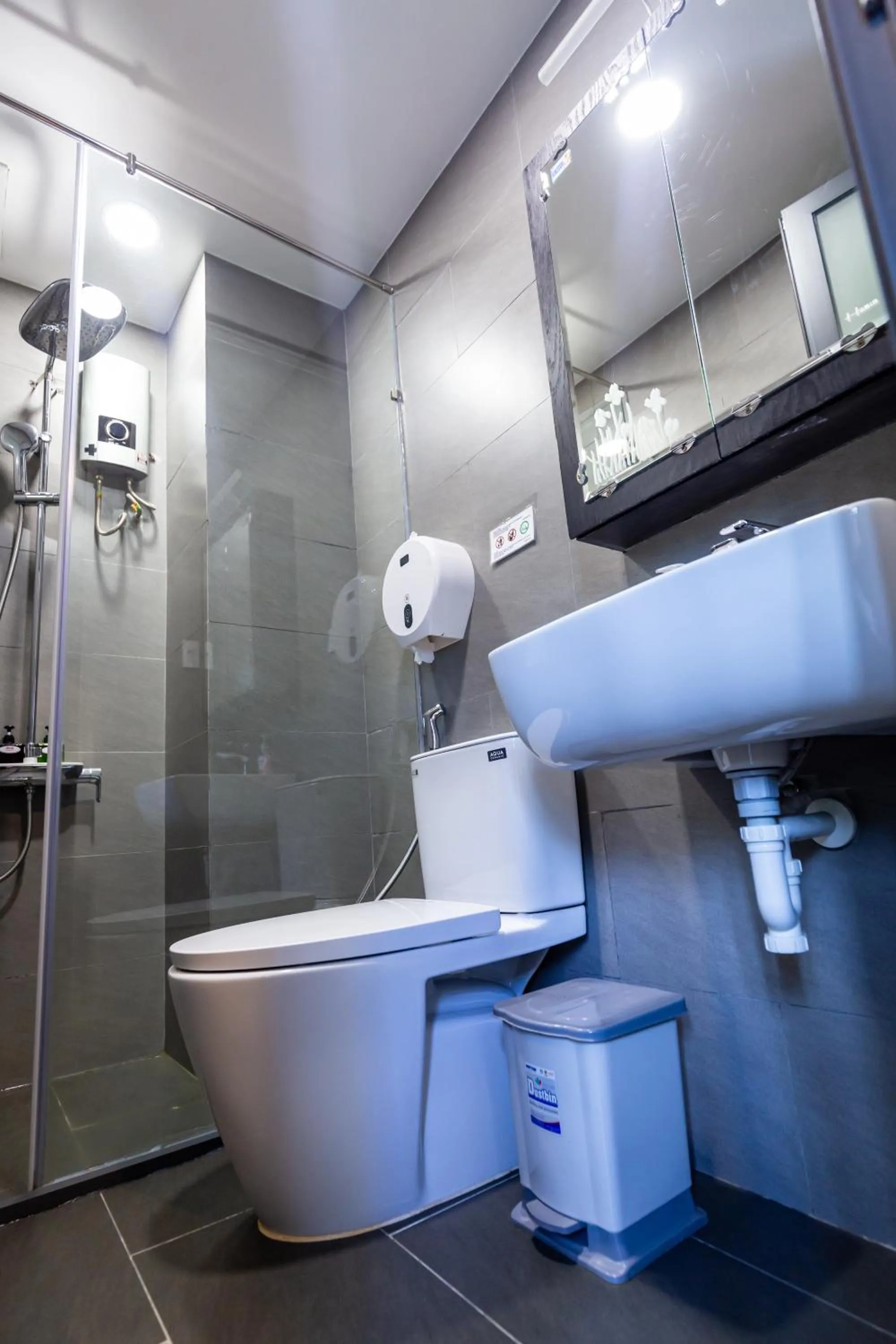 Toilet in Brand New Cozy Home in D1 wBalcony