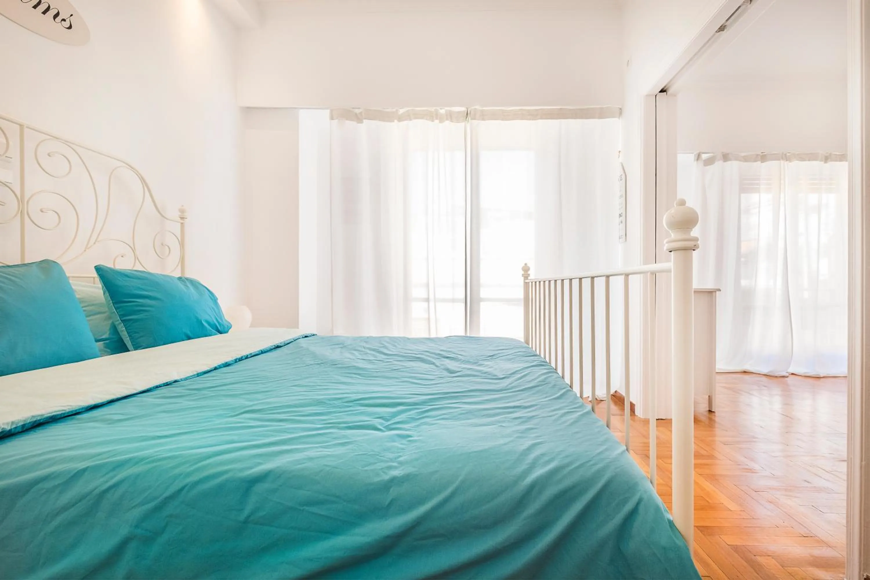 Bed in Acropolis Exceptional View