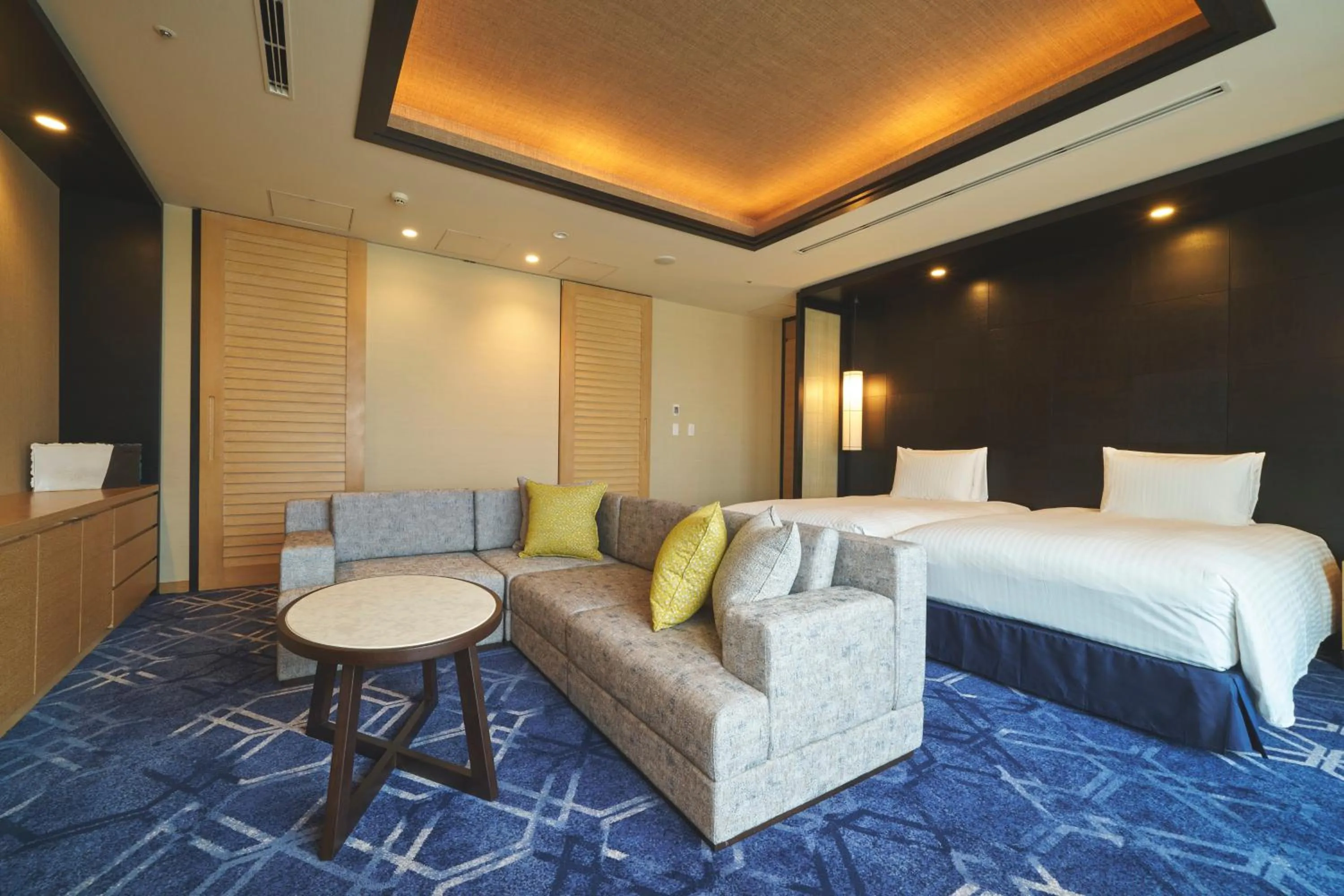 Photo of the whole room, Bed in Rihga Royal Gran Okinawa