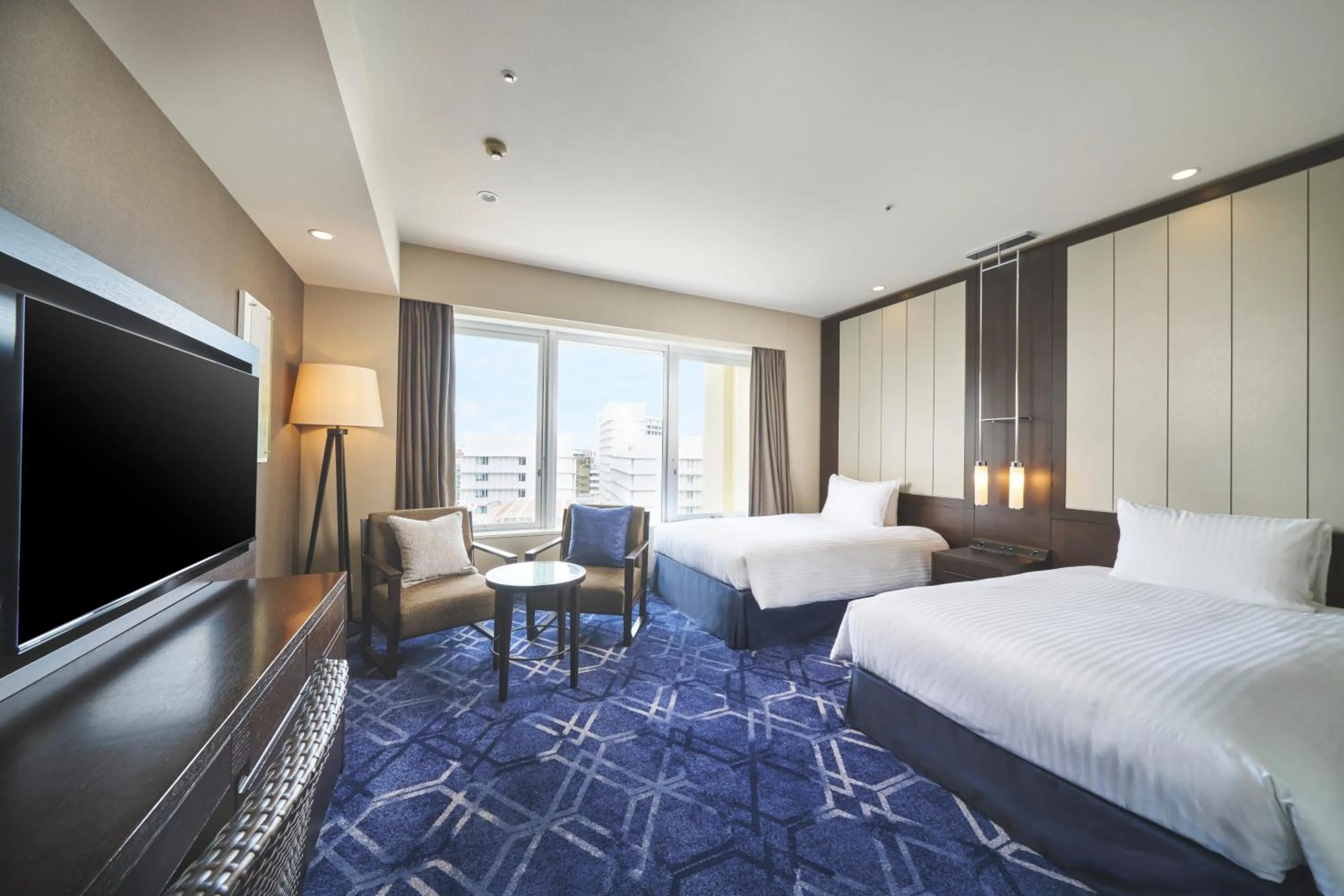 Photo of the whole room, Bed in Rihga Royal Gran Okinawa