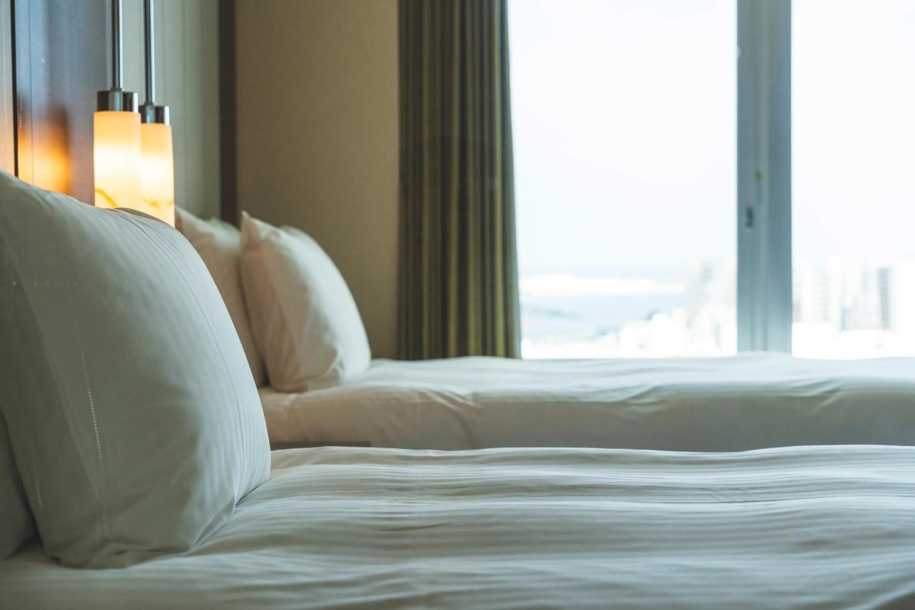 Bed in Rihga Royal Gran Okinawa