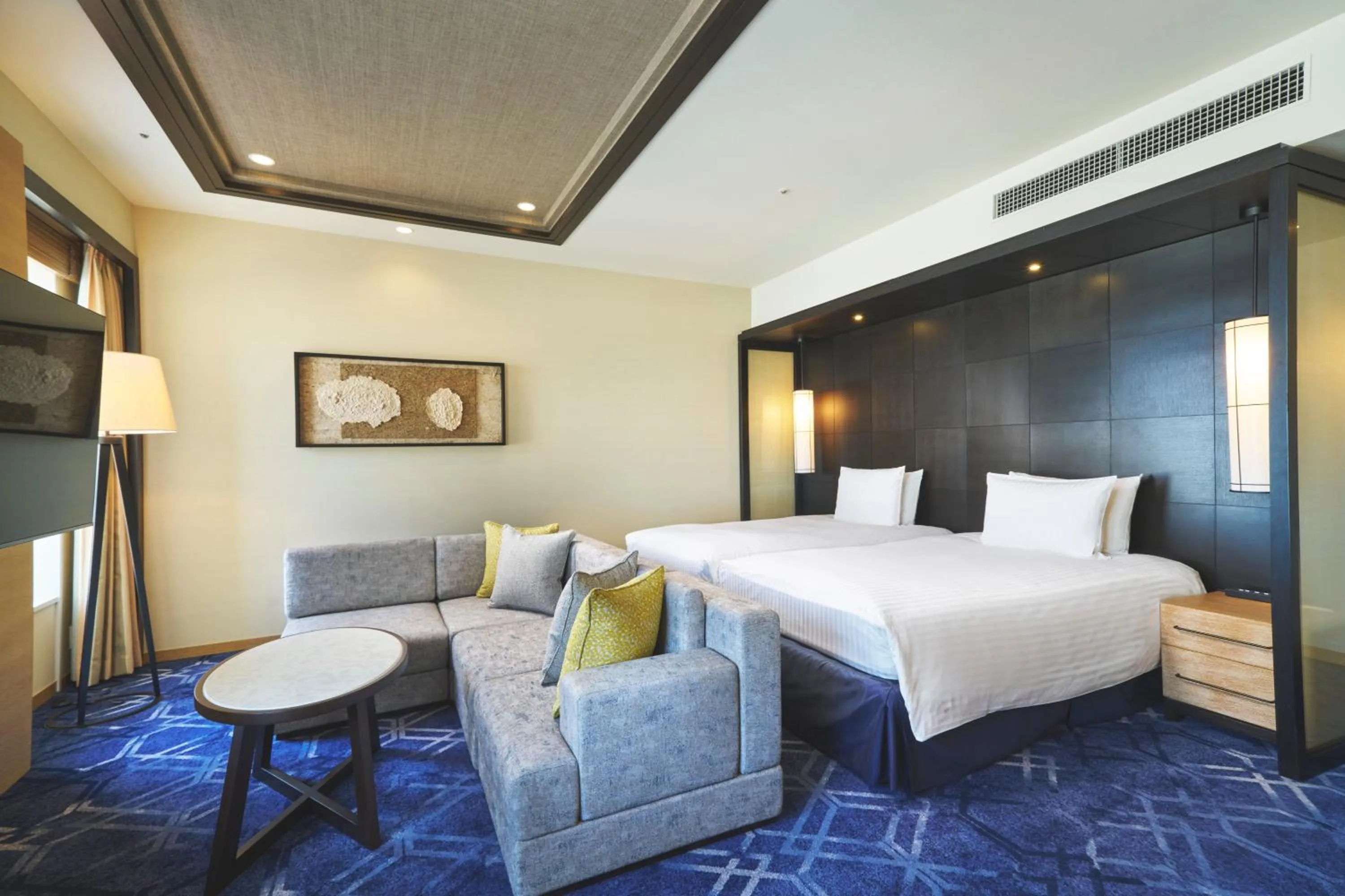 Photo of the whole room, Bed in Rihga Royal Gran Okinawa