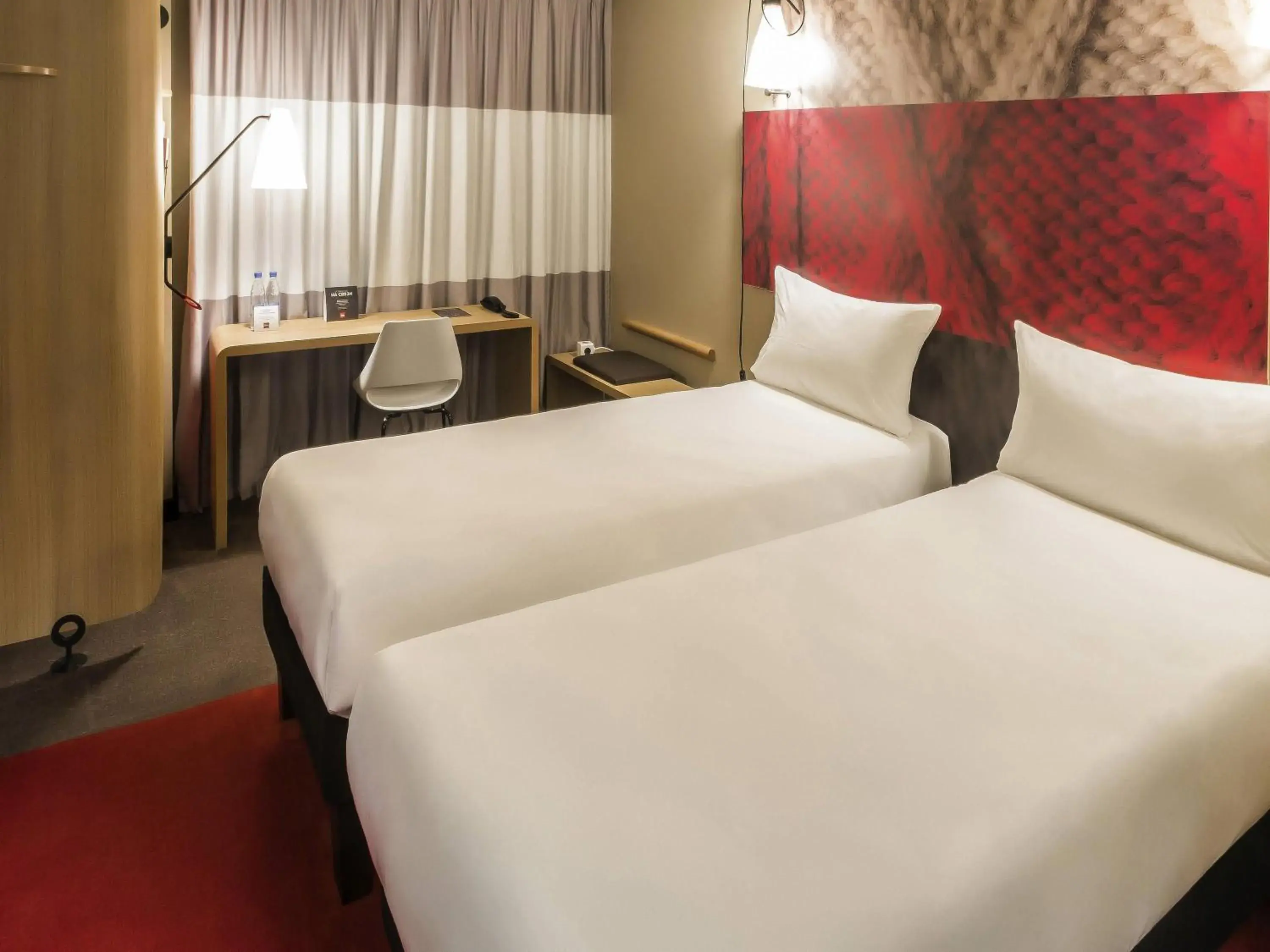 Bedroom, Bed in ibis London Stratford Bedroom, Bed in ibis London Stratford