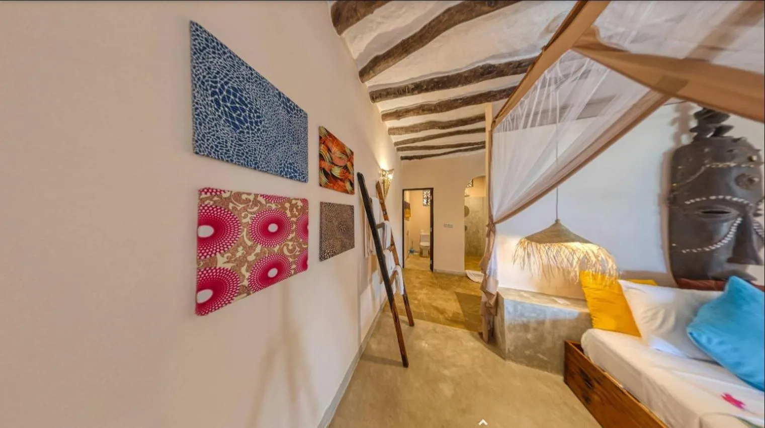 Decorative detail, Bed in Zanzibar Pearl - Boutique Hotel & Villas