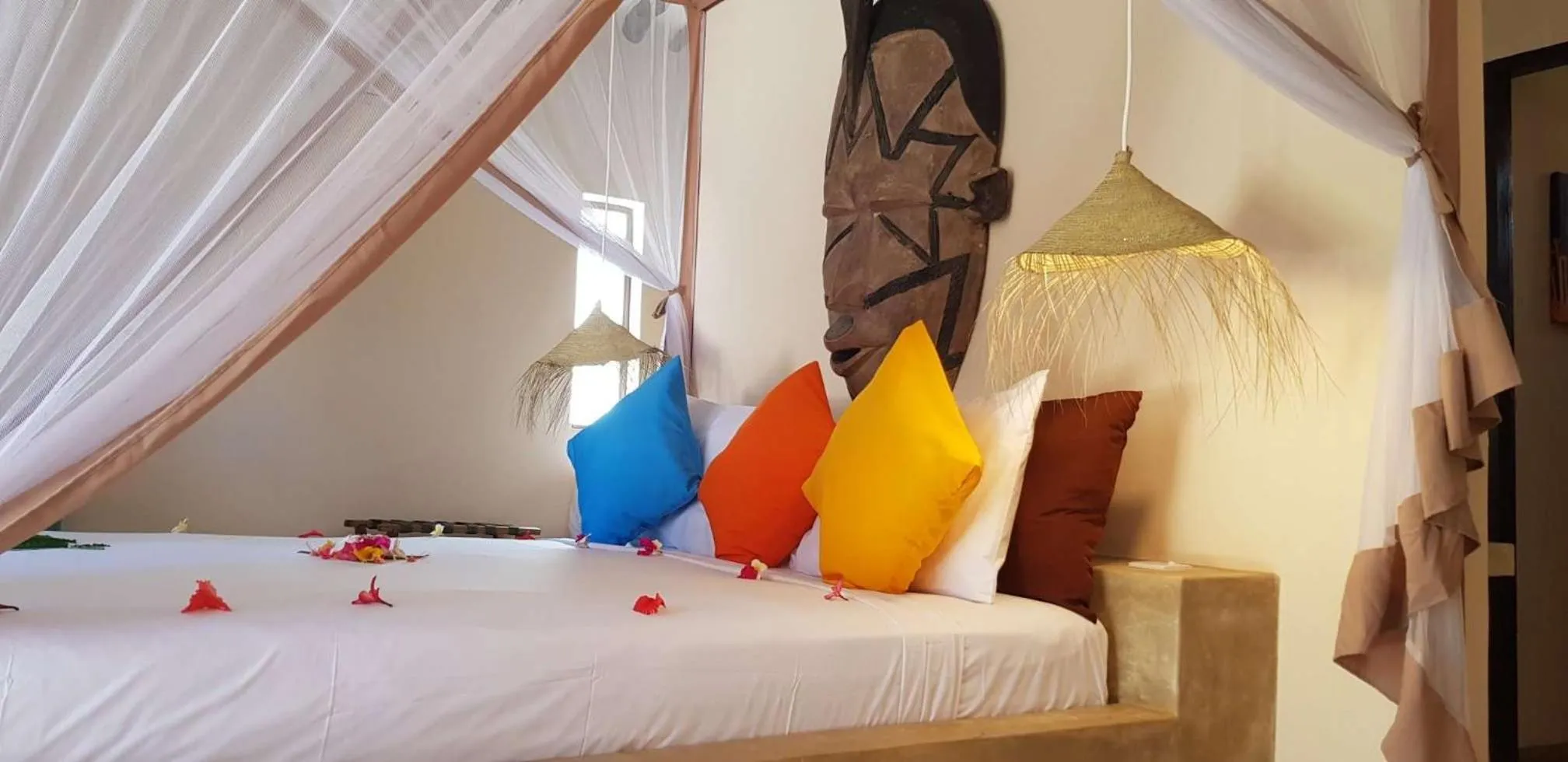 Bed in Zanzibar Pearl - Boutique Hotel & Villas