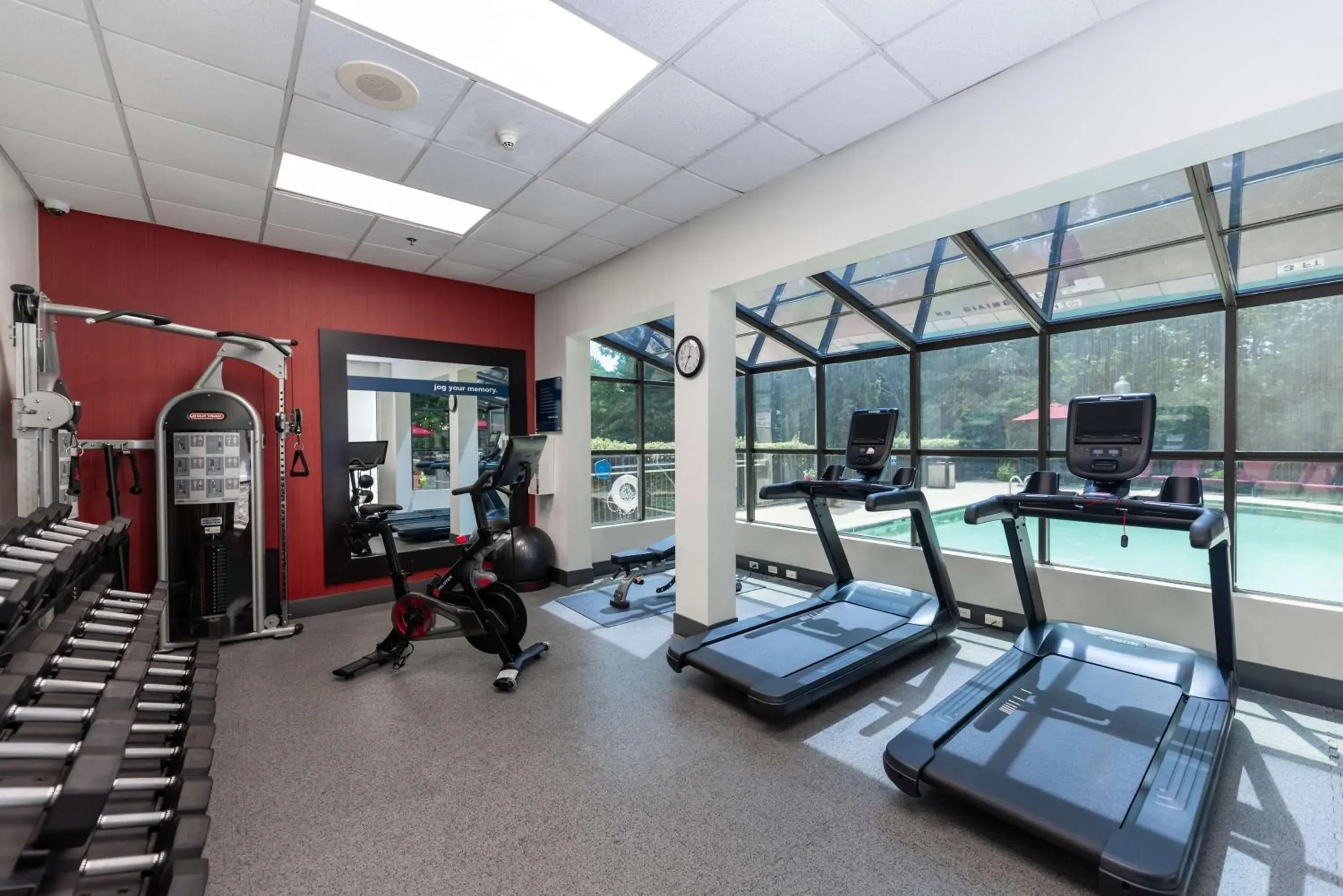 Fitness centre/facilities in Hampton Inn & Suites Raleigh Cary Lenovo Center Fitness centre/facilities in Hampton Inn & Suites Raleigh Cary Lenovo Center
