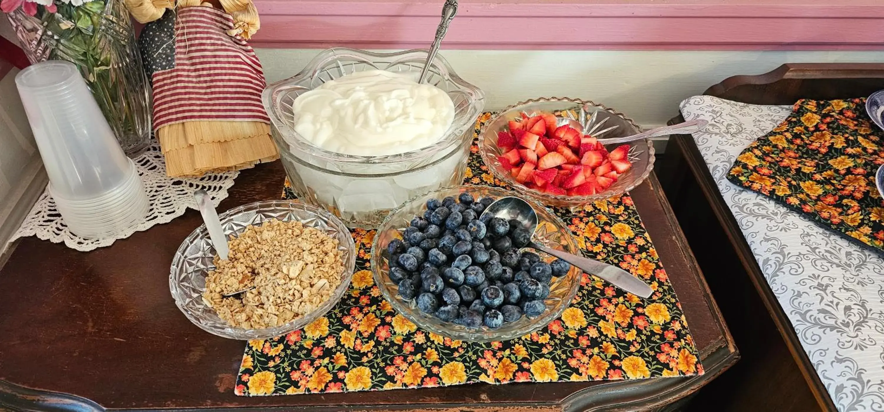 Food in Belle Aire Mansion Guest House Food in Belle Aire Mansion Guest House