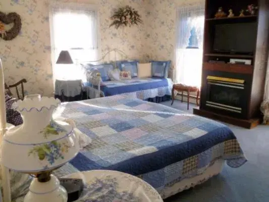 Bed in Belle Aire Mansion Guest House Bed in Belle Aire Mansion Guest House