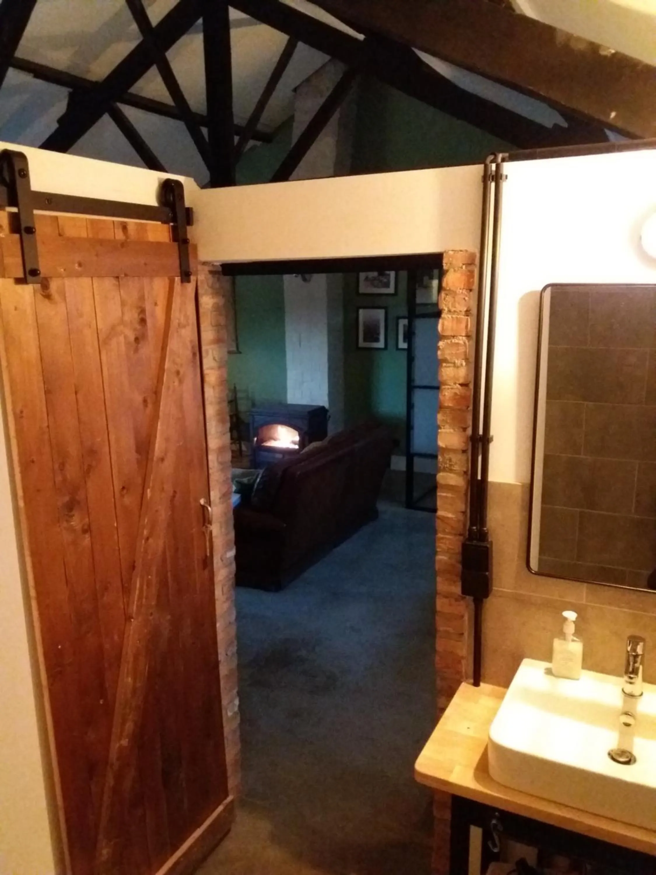 Bathroom, Bed in B&B LoFt 21