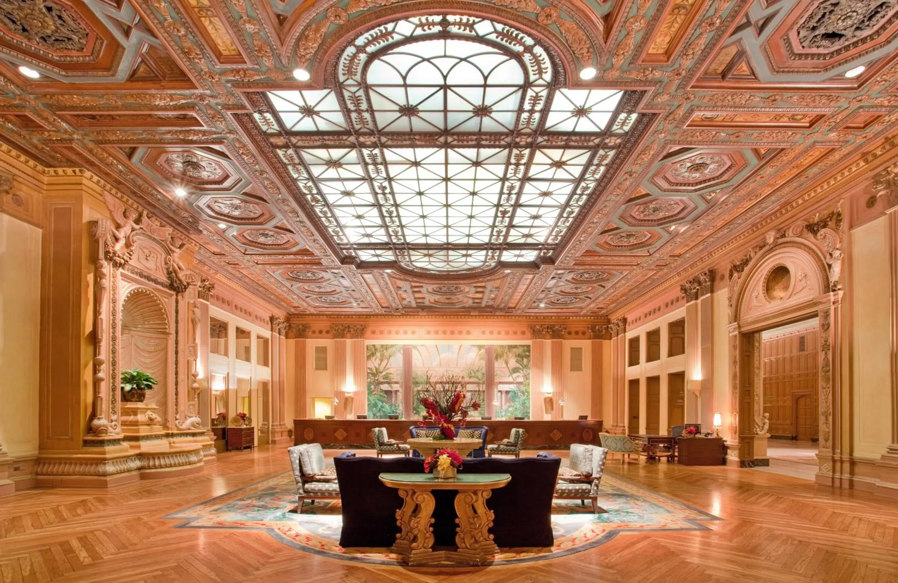 Lobby or reception in The Biltmore Los Angeles Lobby or reception in The Biltmore Los Angeles