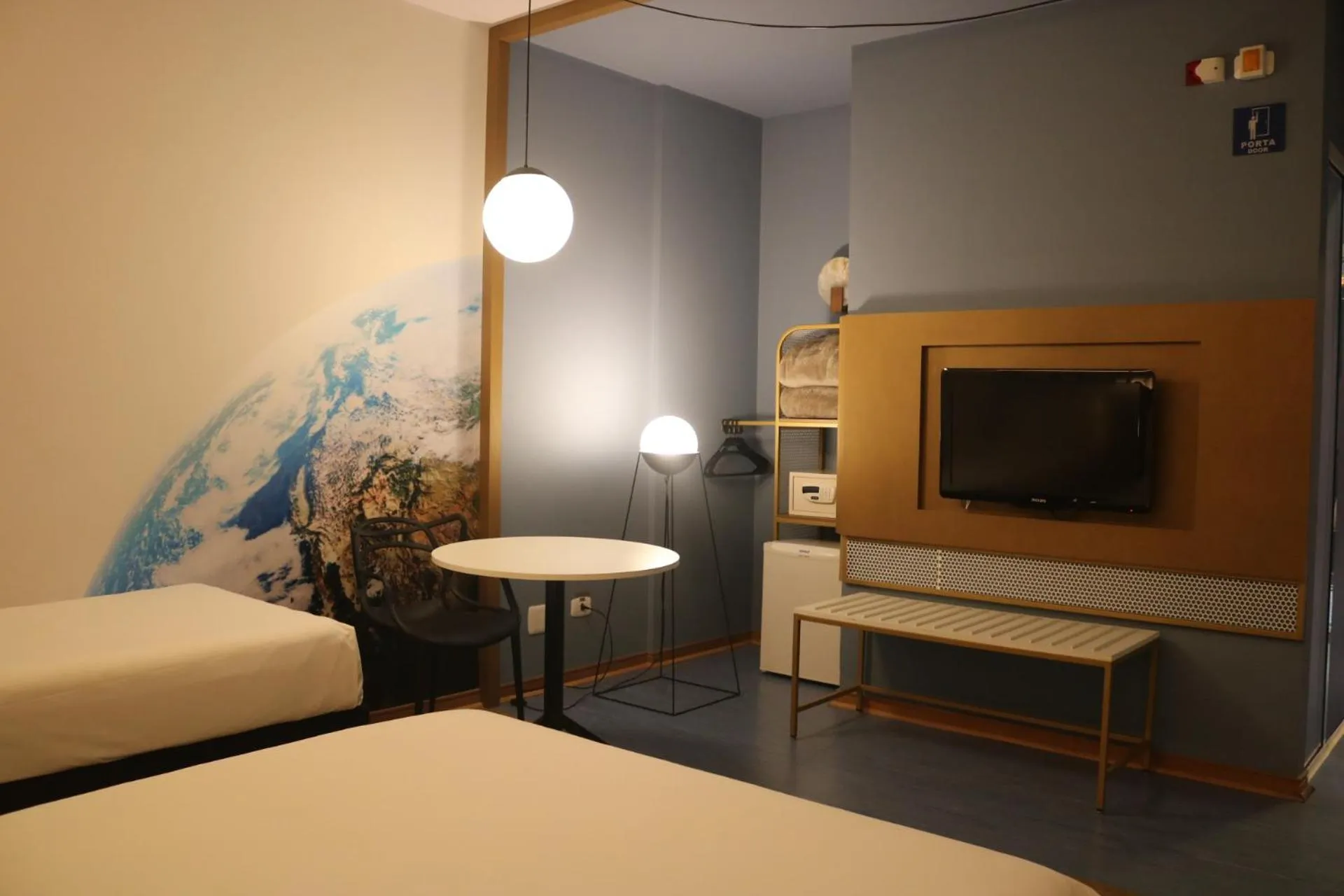 TV and multimedia, Bed in Hotel Euro Suite Curitiba Batel By Nacional Inn