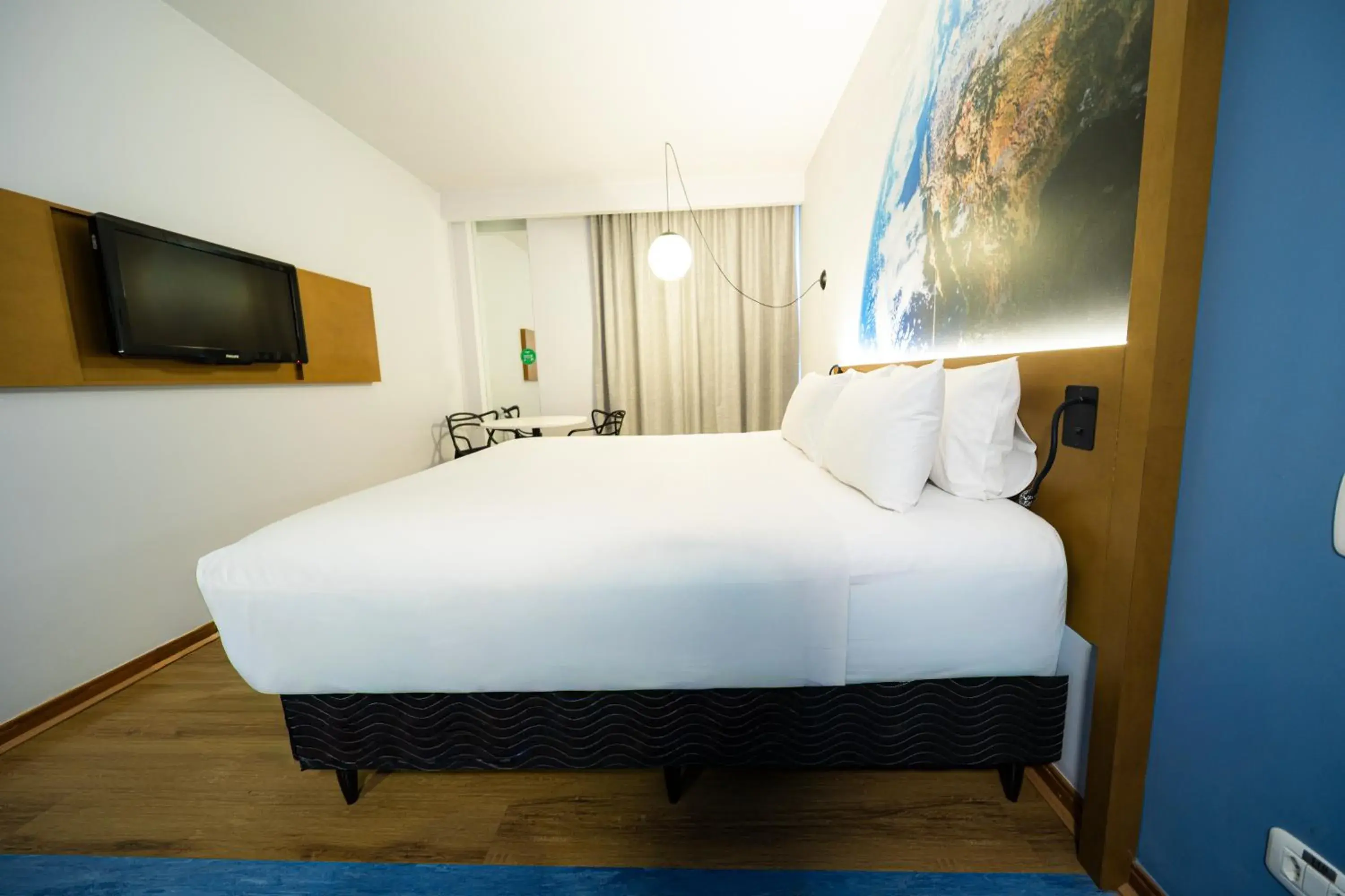 Bed in Hotel Euro Suite Curitiba Batel By Nacional Inn Bed in Hotel Euro Suite Curitiba Batel By Nacional Inn