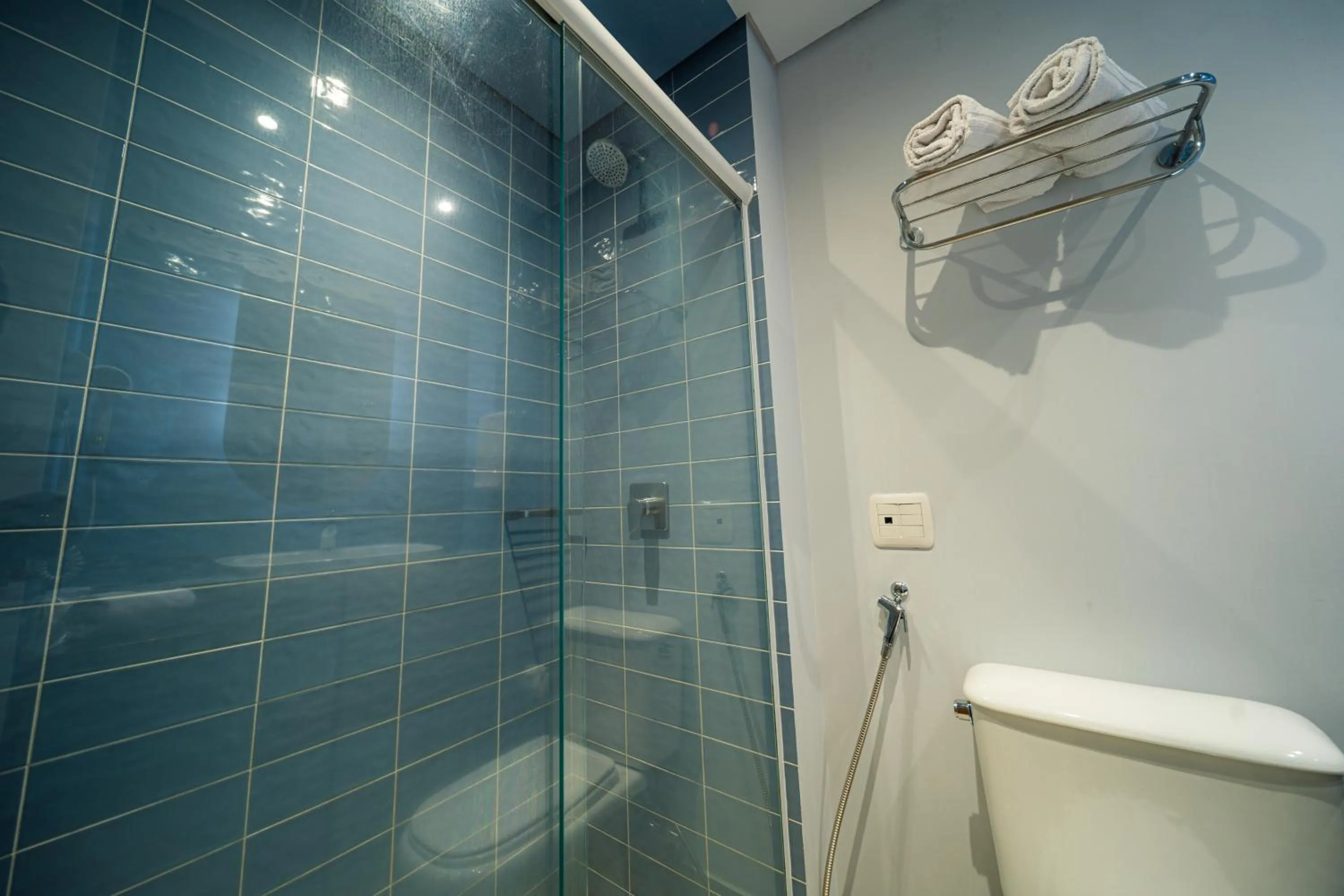 Bathroom in Hotel Euro Suite Curitiba Batel By Nacional Inn