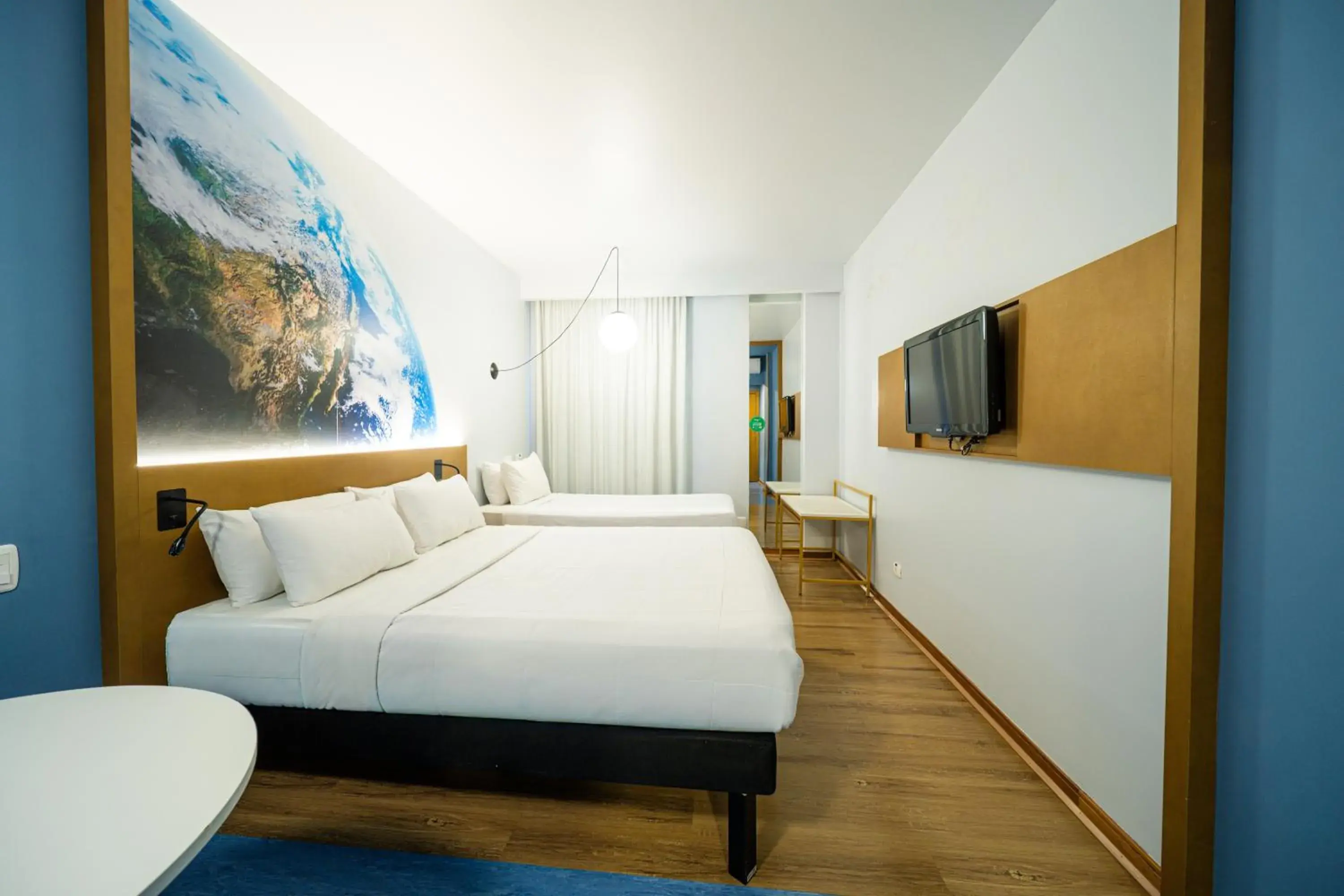 Bedroom, Bed in Hotel Euro Suite Curitiba Batel By Nacional Inn Bedroom, Bed in Hotel Euro Suite Curitiba Batel By Nacional Inn