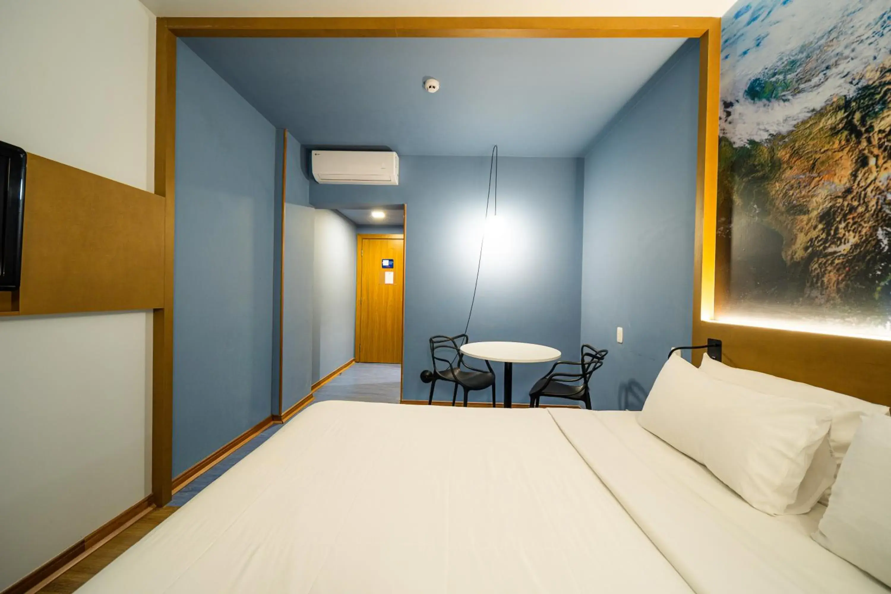 Bed in Hotel Euro Suite Curitiba Batel By Nacional Inn Bed in Hotel Euro Suite Curitiba Batel By Nacional Inn