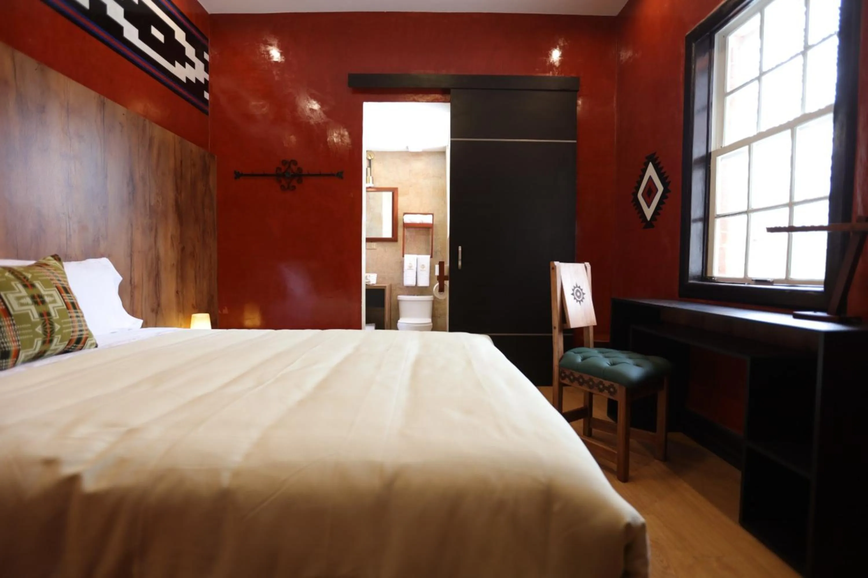 Bed in Chakana Hotel Boutique Mariscal