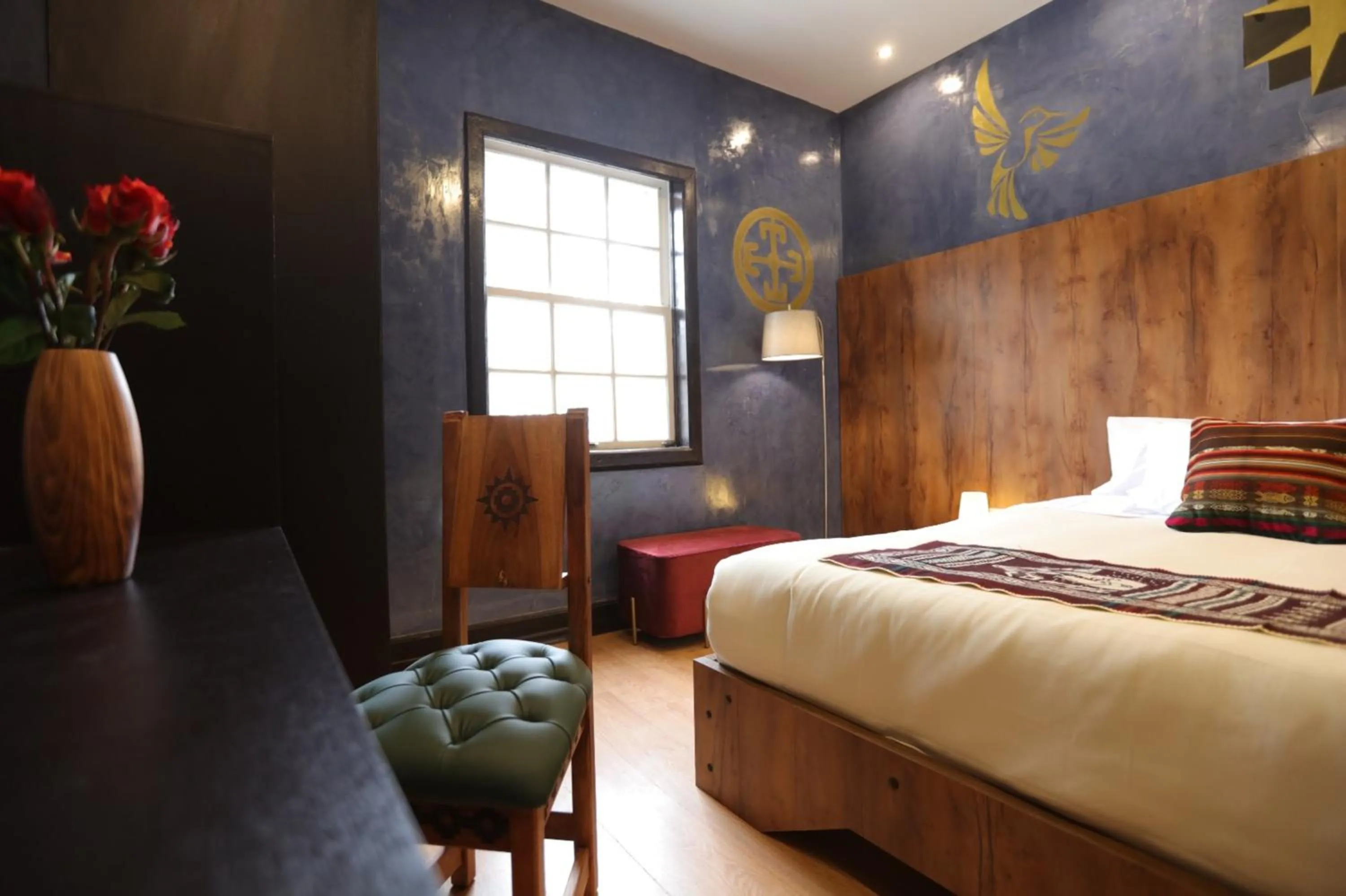 Bed in Chakana Hotel Boutique Mariscal