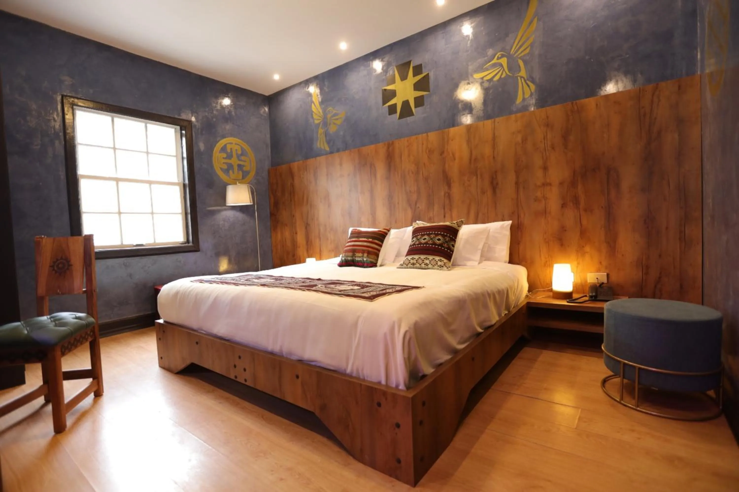 Bed in Chakana Hotel Boutique Mariscal