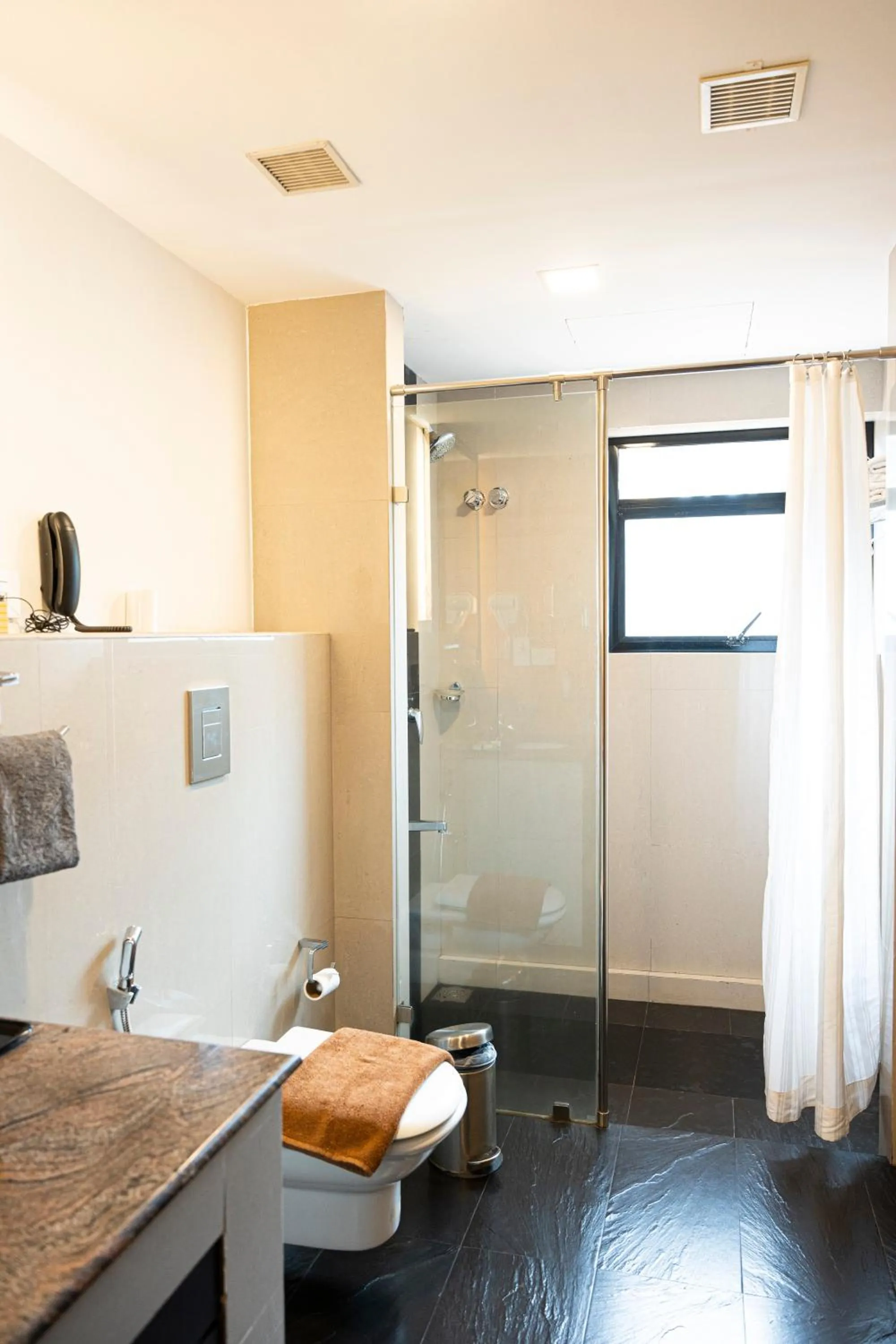 Shower in Copper Folia