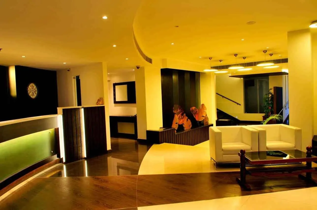 Seating area in Copper Folia