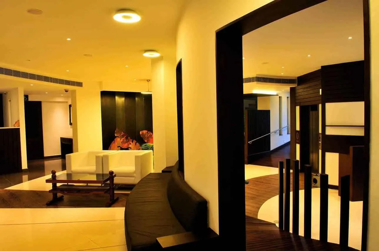 Seating area in Copper Folia