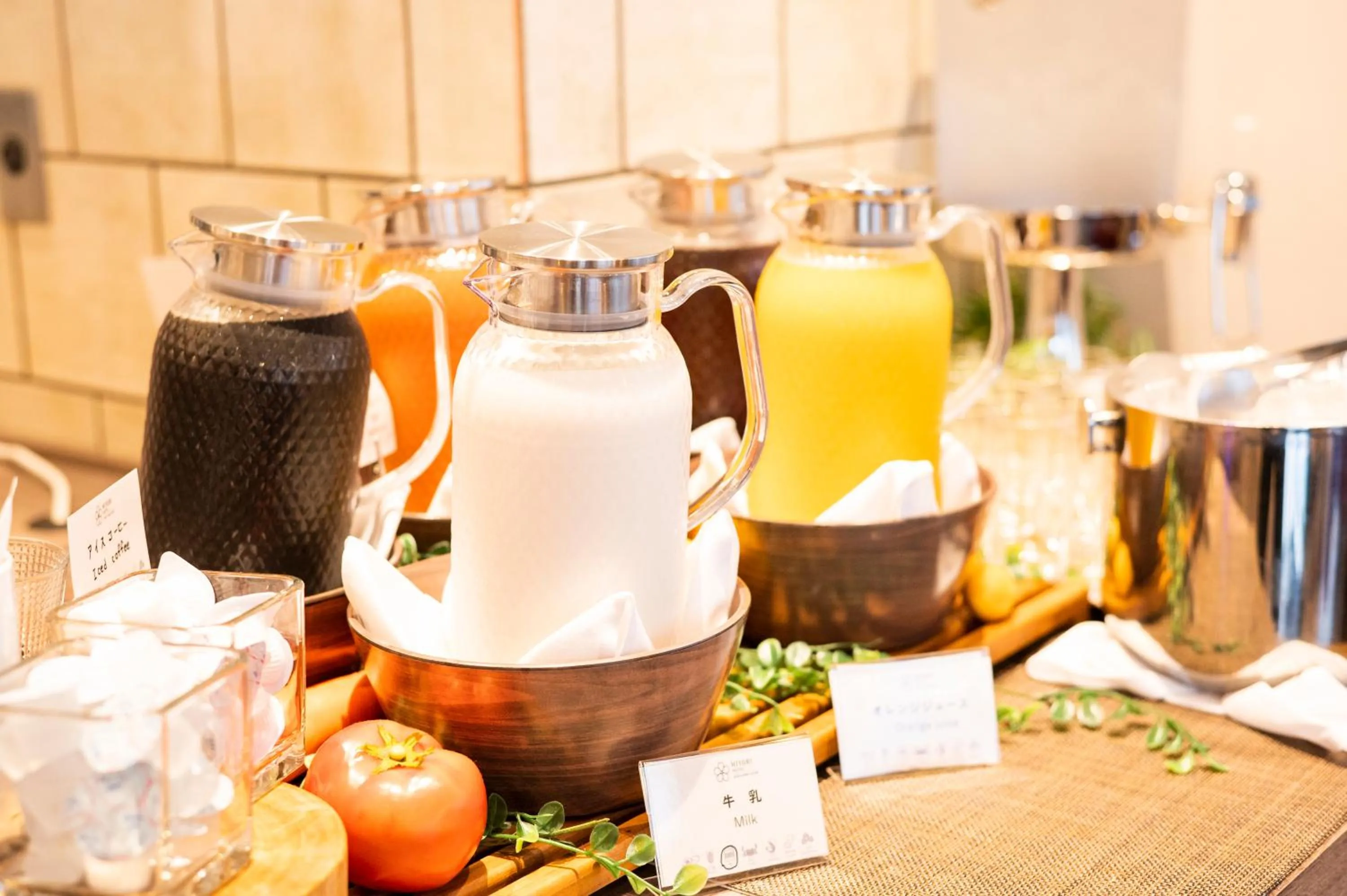 Breakfast in Hiyori Hotel Osaka Namba Station