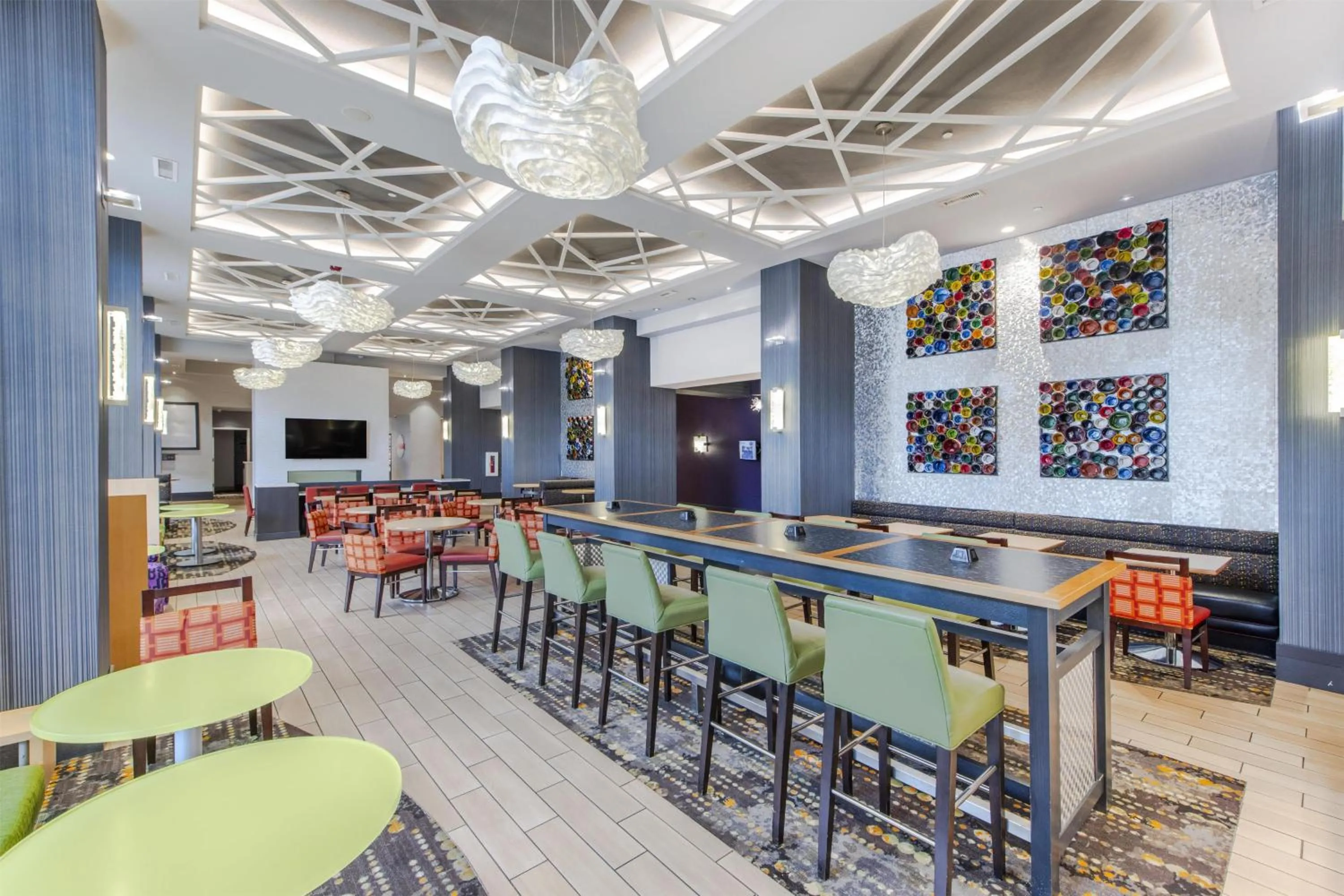 Lobby or reception in Hampton Inn & Suites Raleigh-Durham Airport-Brier Creek