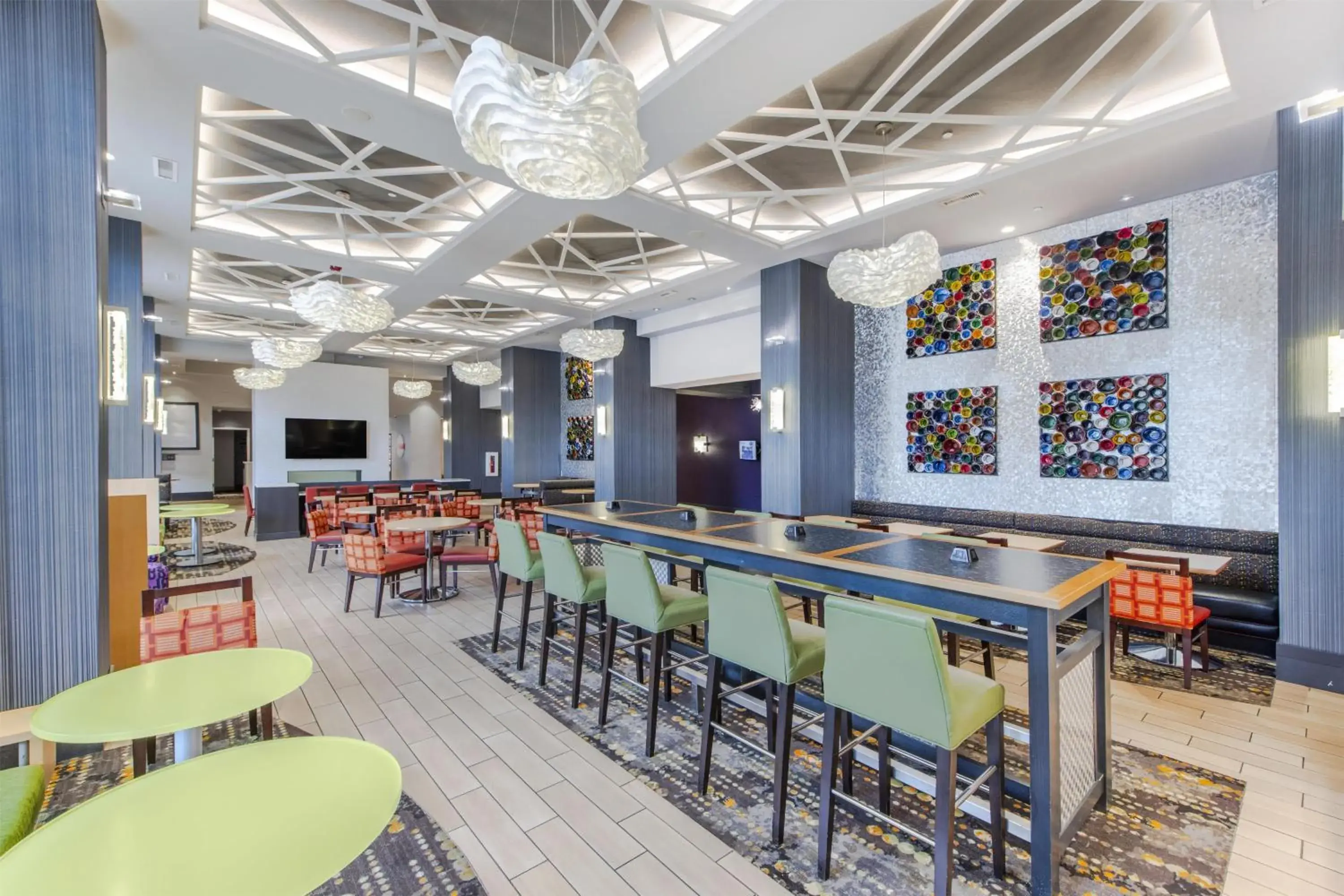 Lobby or reception in Hampton Inn & Suites Raleigh-Durham Airport-Brier Creek Lobby or reception in Hampton Inn & Suites Raleigh-Durham Airport-Brier Creek